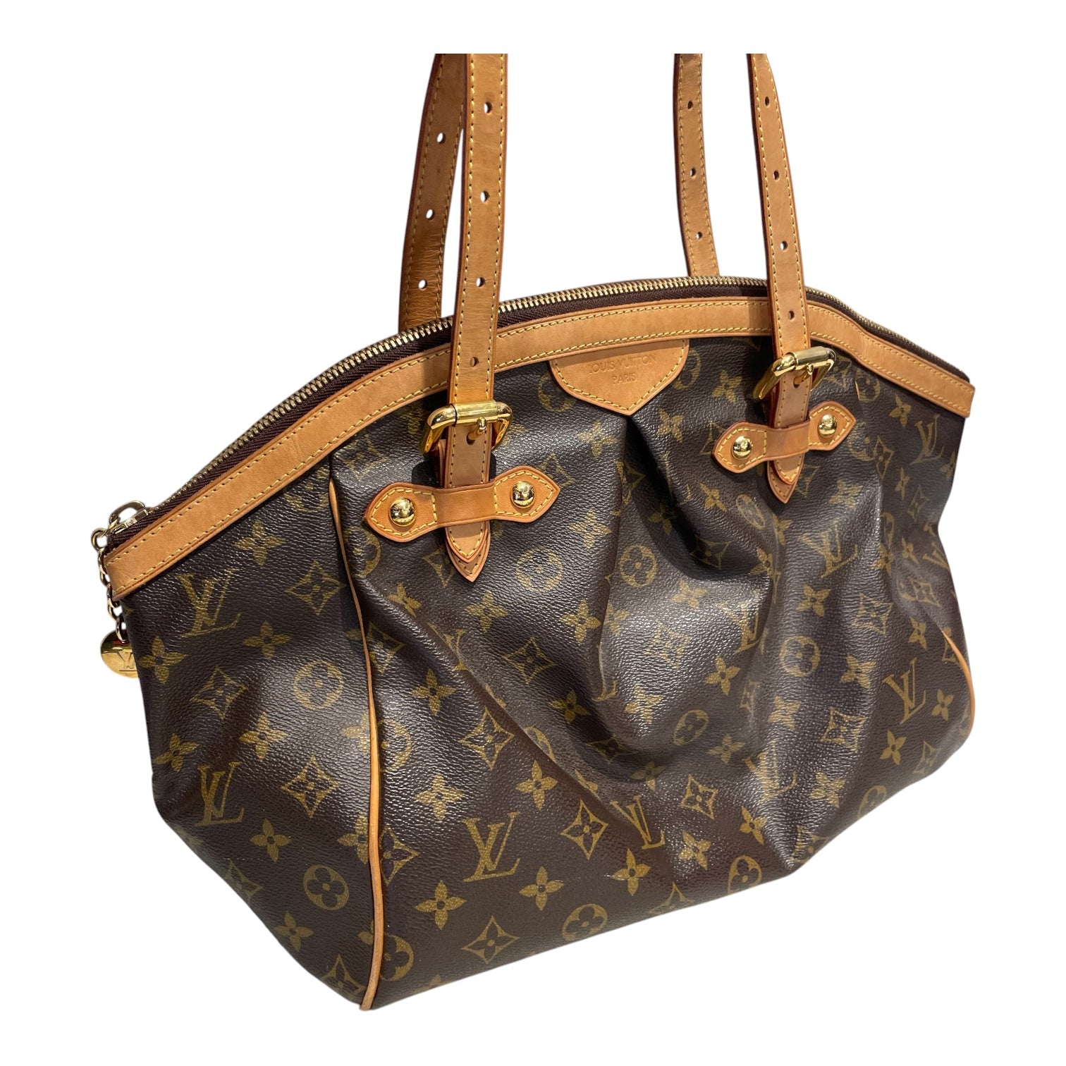 LOUIS VUITTON/Hand Bag/Leather/BRW/Tivoli PM view 6