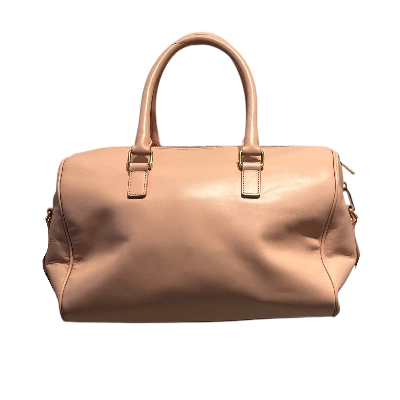 YVES SAINT LAURENT/Boston Bag/OS/Leather/PNK/YSL PINK BABY DUFFLE view 2