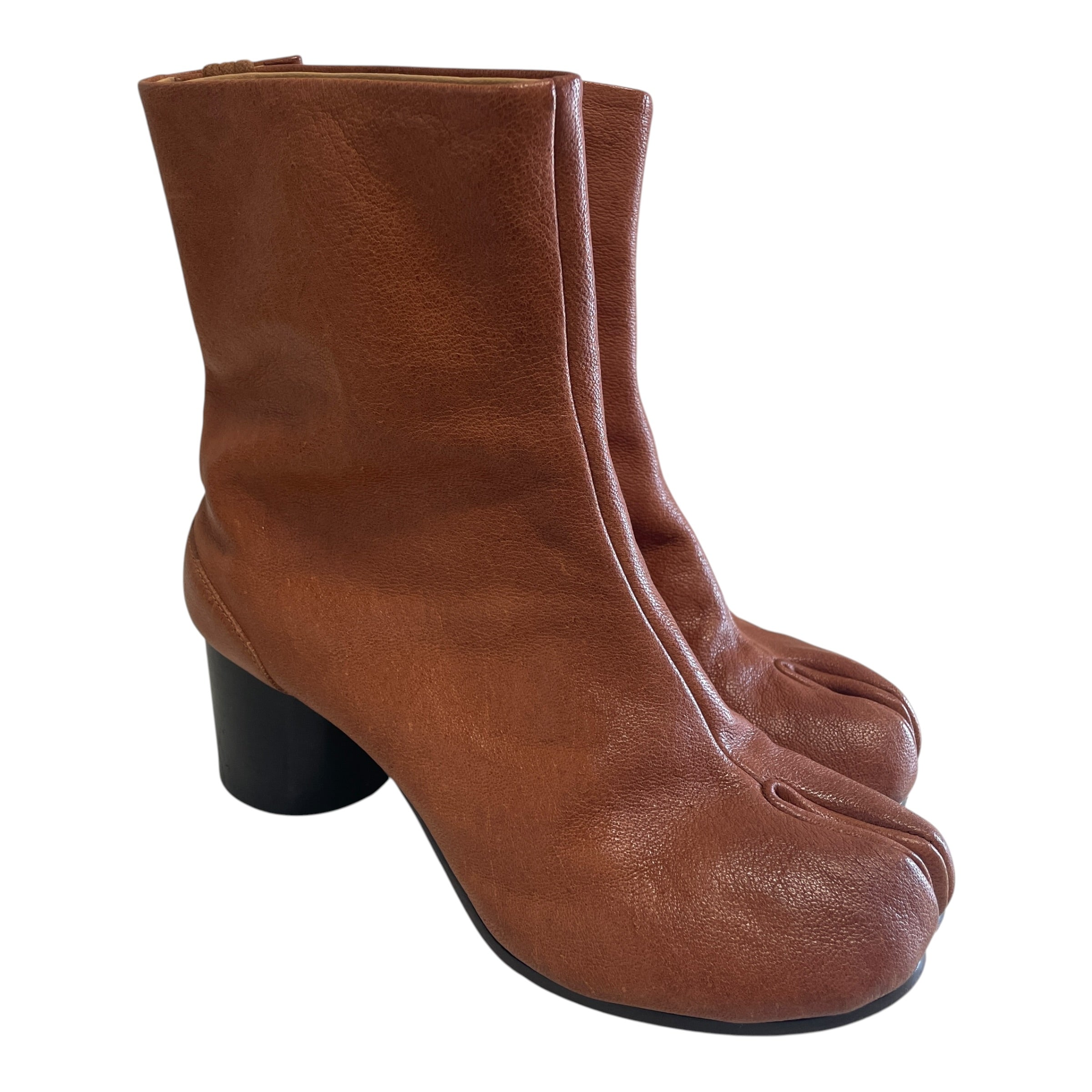 Maison Margiela/Boots/US 6.5/Leather/BRW/TABI view 1