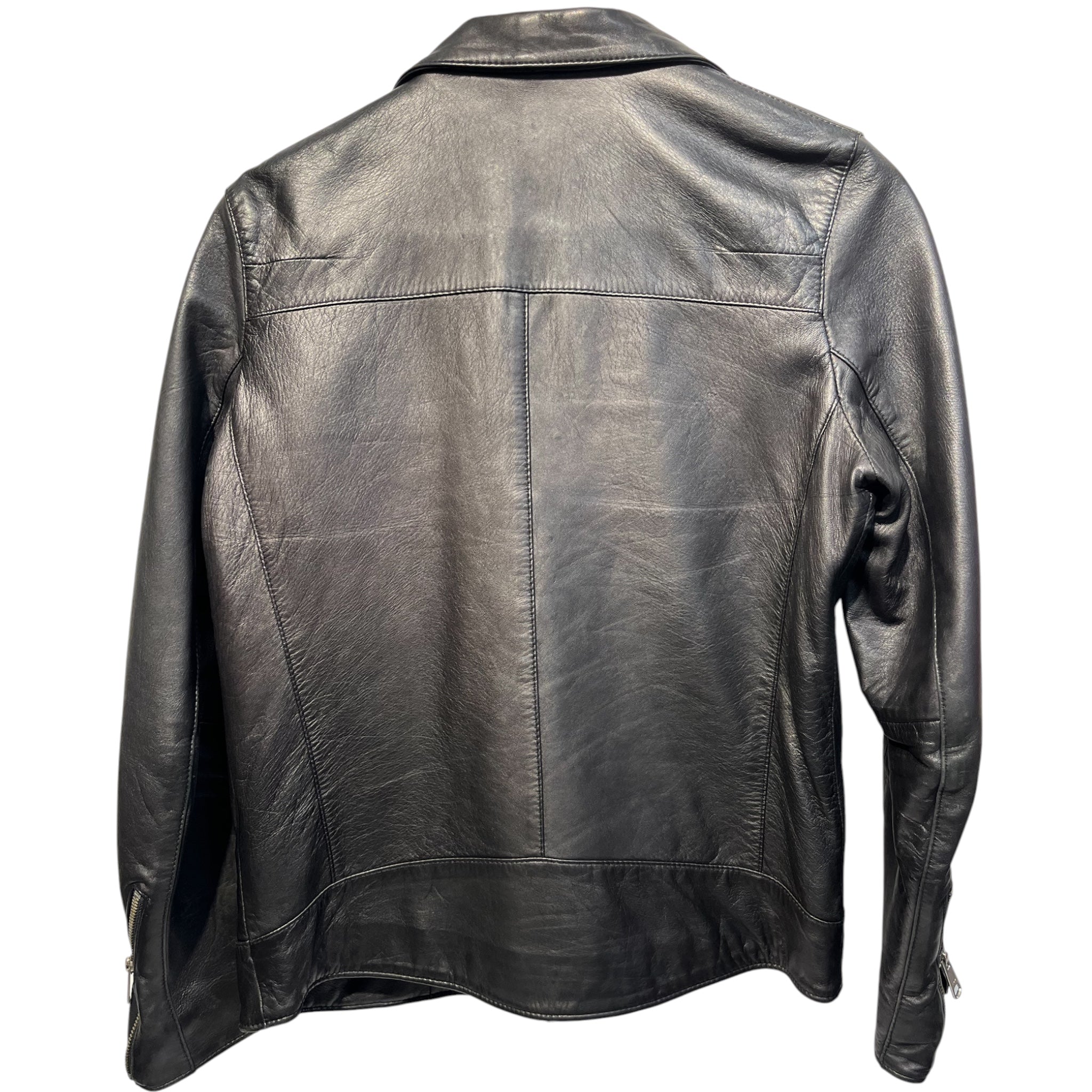 NUMBER (N)INE/Leather Jkt/S/Leather/BLK/ view 2