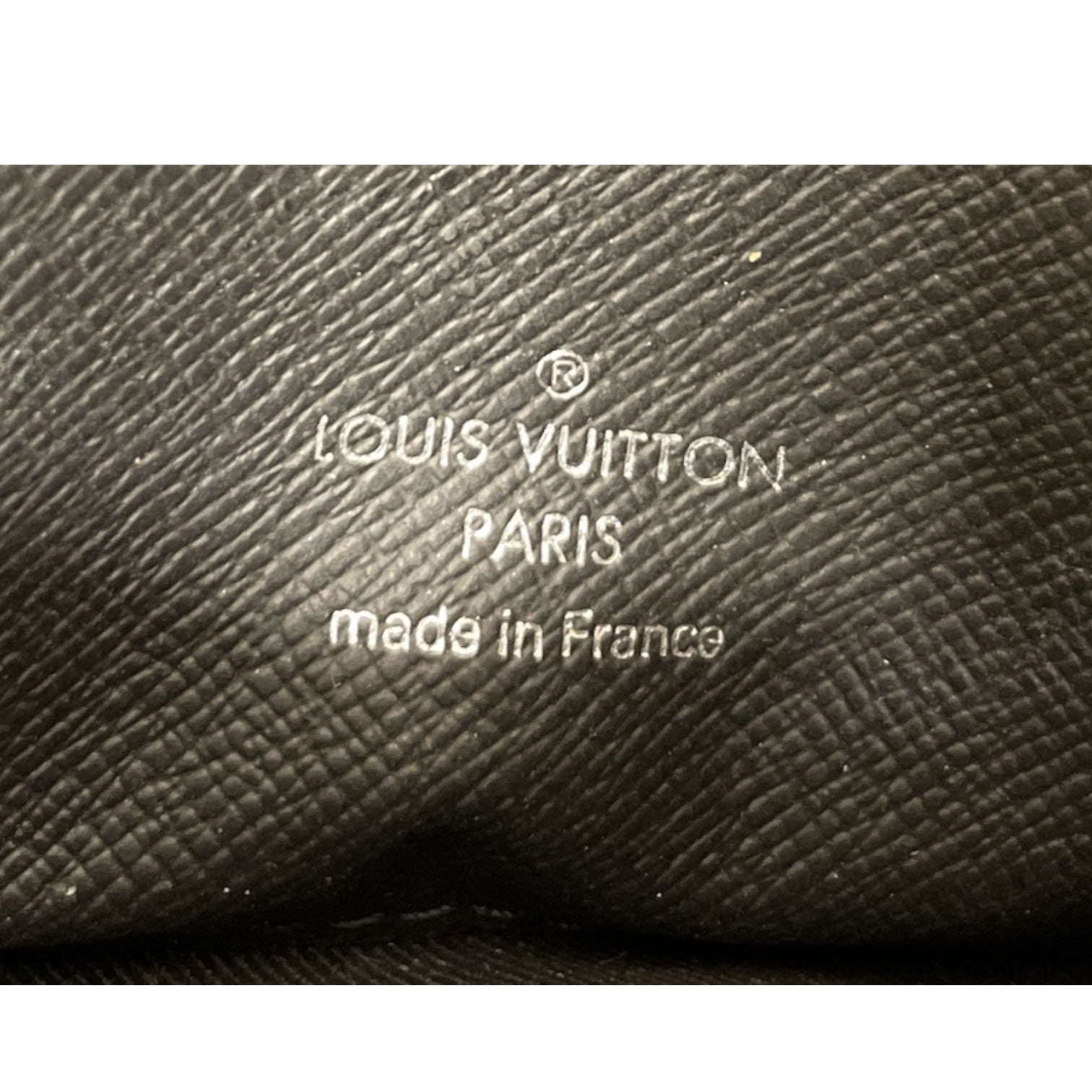 LOUIS VUITTON/Clutch Bag/Leather/BLK/POCHETTE VOLGA/VIRGIL ABLOH view 3
