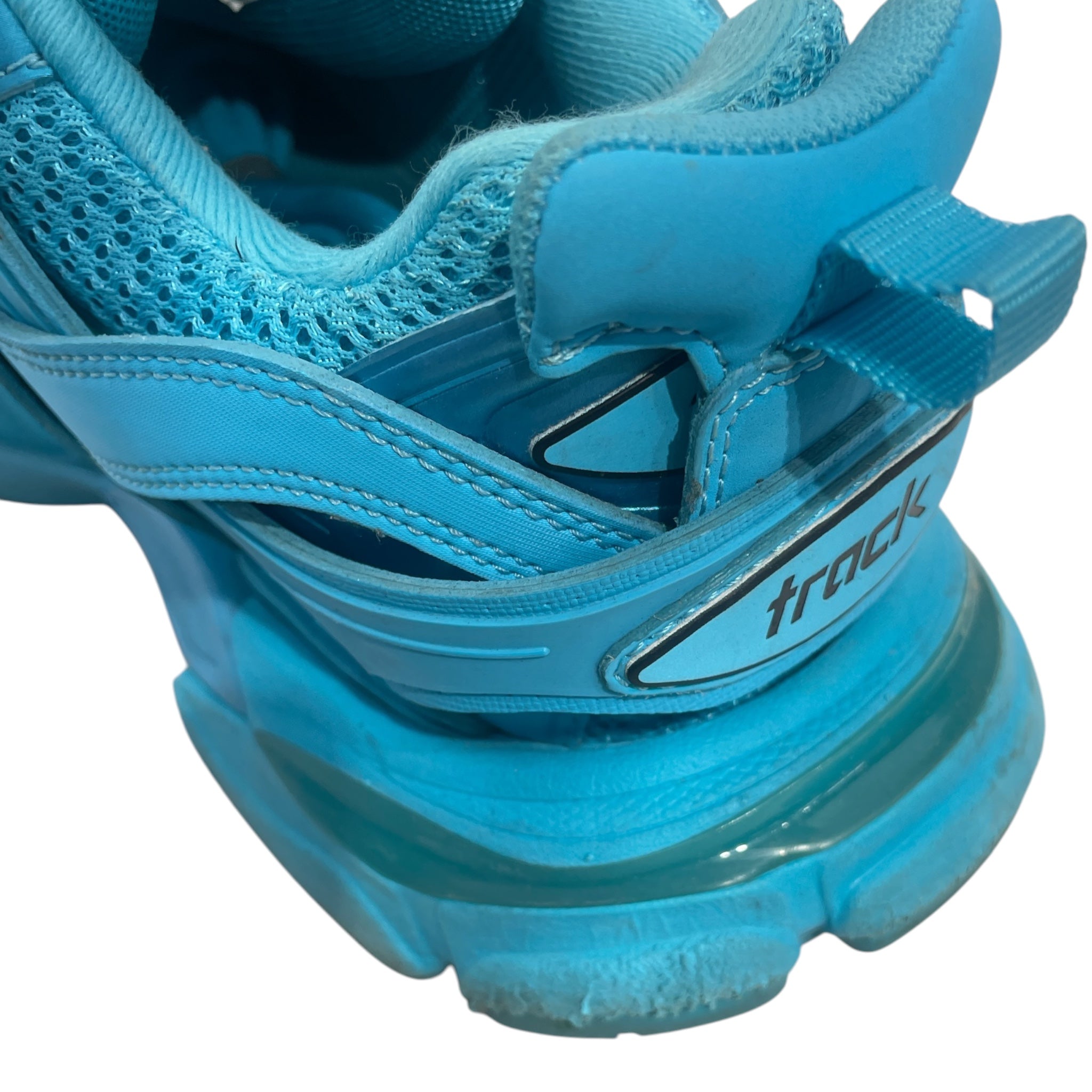 BALENCIAGA/Hi-Sneakers/US 8/BLU/TRACK RUNNER BLUE view 4