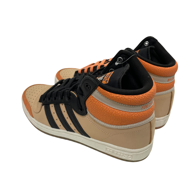 adidas/Hi-Sneakers/US 6.5/ORN/jasmine jones x top ten hi
