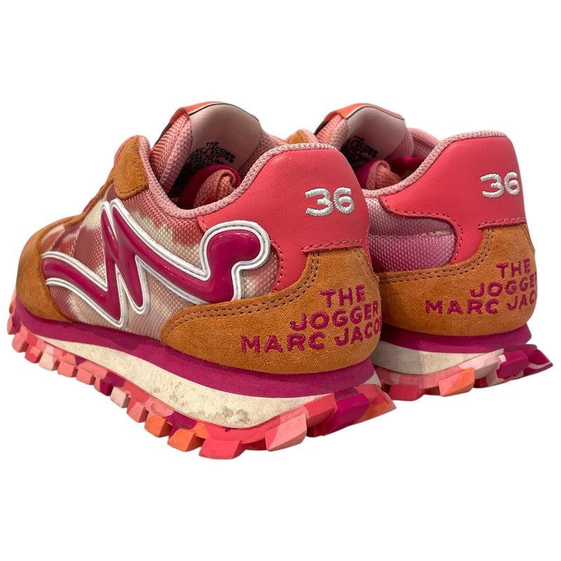 MARC JACOBS/Low-Sneakers/US 6/Cotton/PNK/