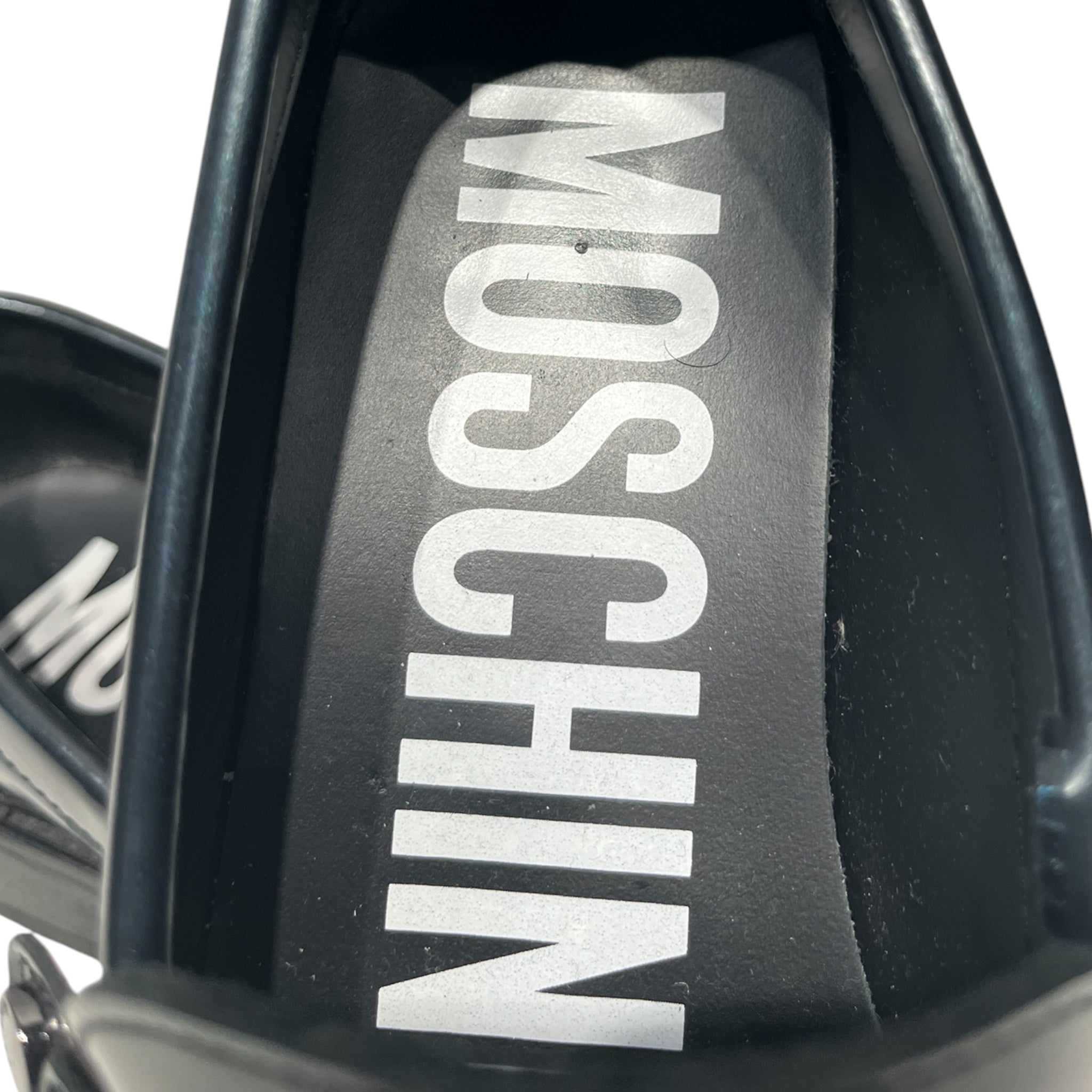 MOSCHINO/Dress Shoes/EU 41/Leather/BLU/ view 3