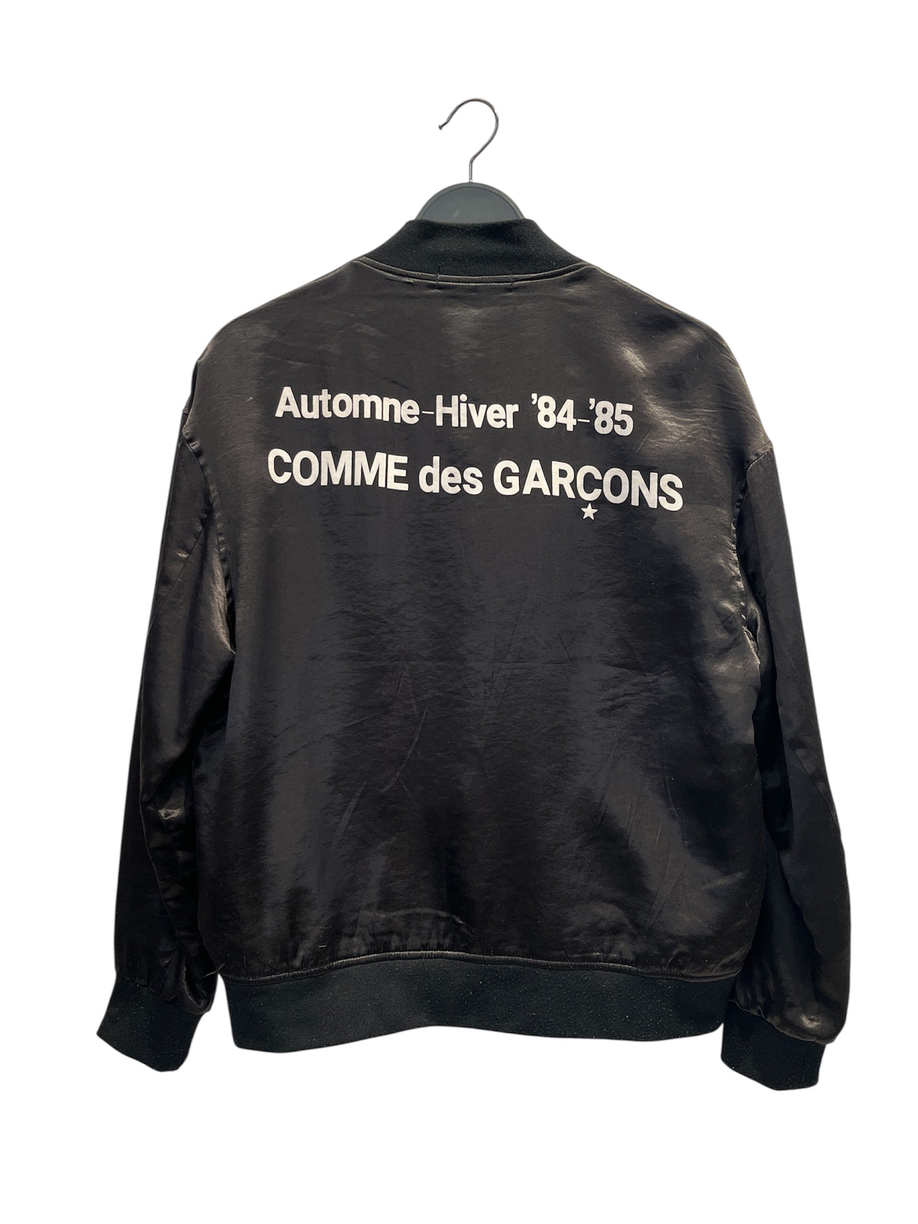 BLACK COMME des GARCONS/Souvenir Jkt/S/Silk/BLK/Single Breasted/ view 2