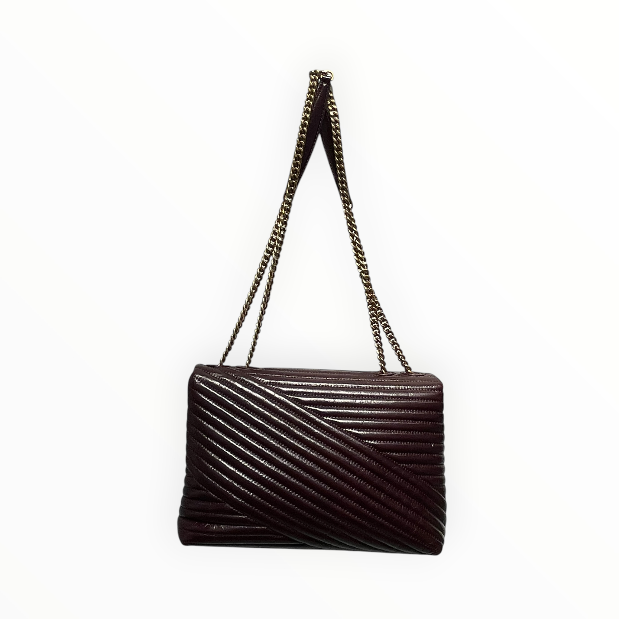 TORY BURCH/Hand Bag/Leather/BRD/kira chevron view 2