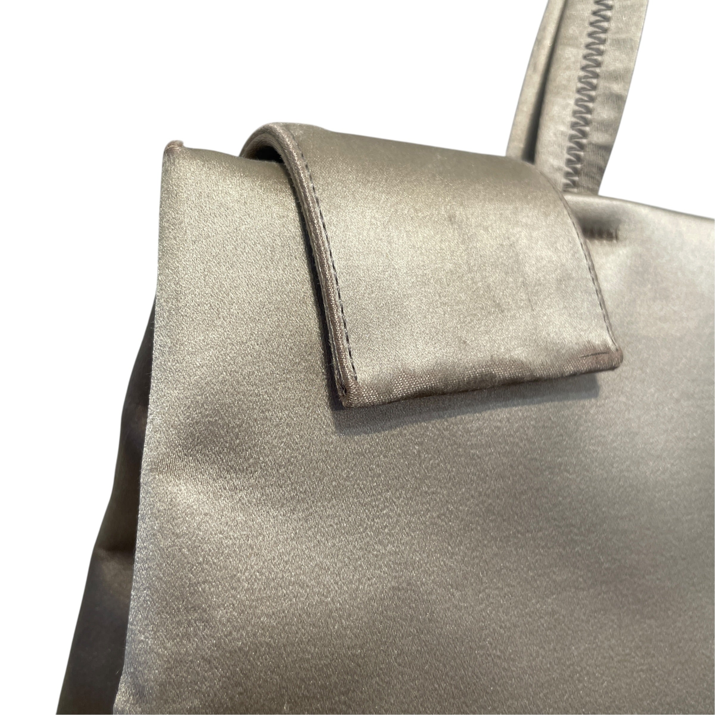 PRADA/Tote Bag/Cotton/BEG/Triangle City Tote view 7