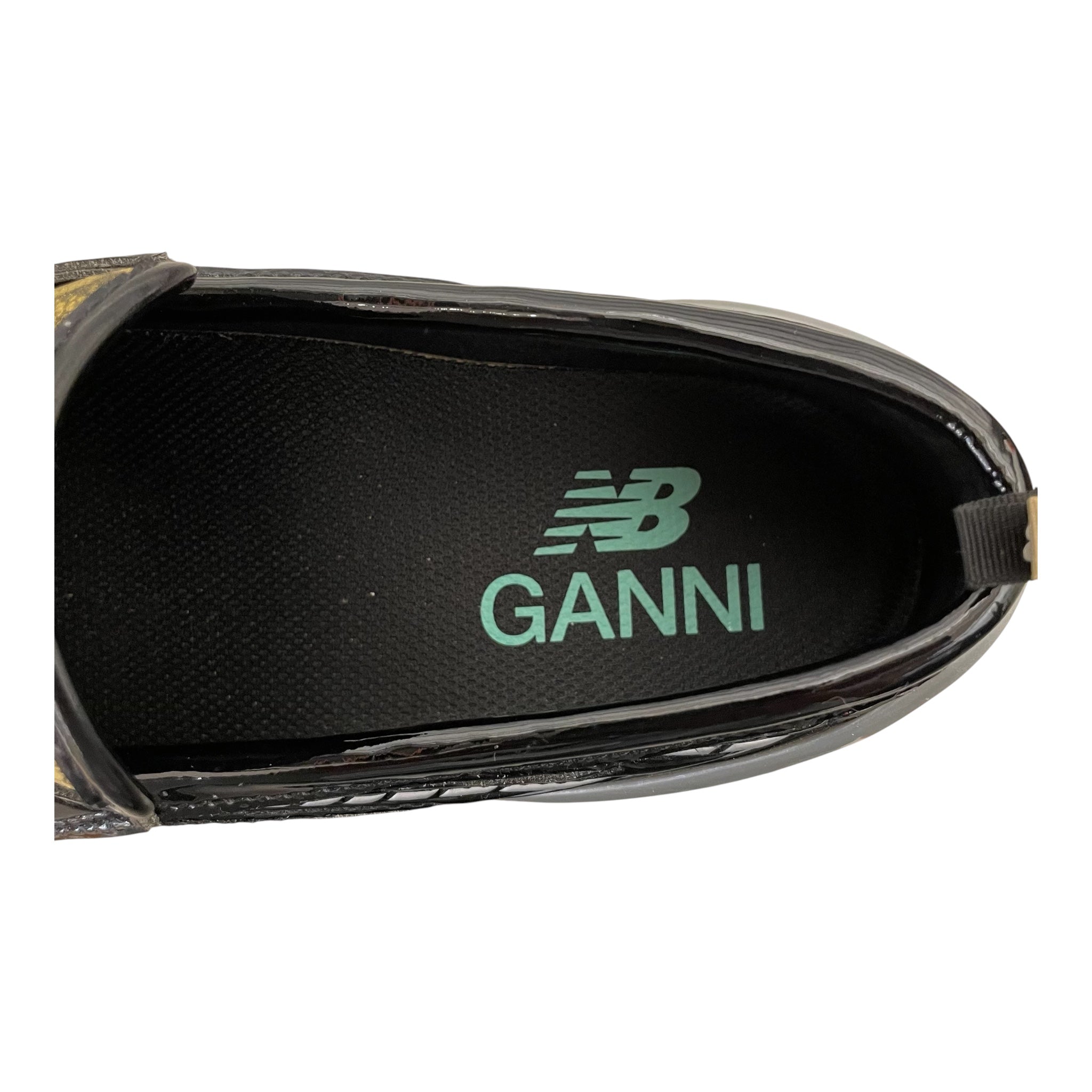 NEW BALANCE/Loafers/US 8/Animal Pattern/BLK/NB X GANNI 1906 SNAKESKIN view 3