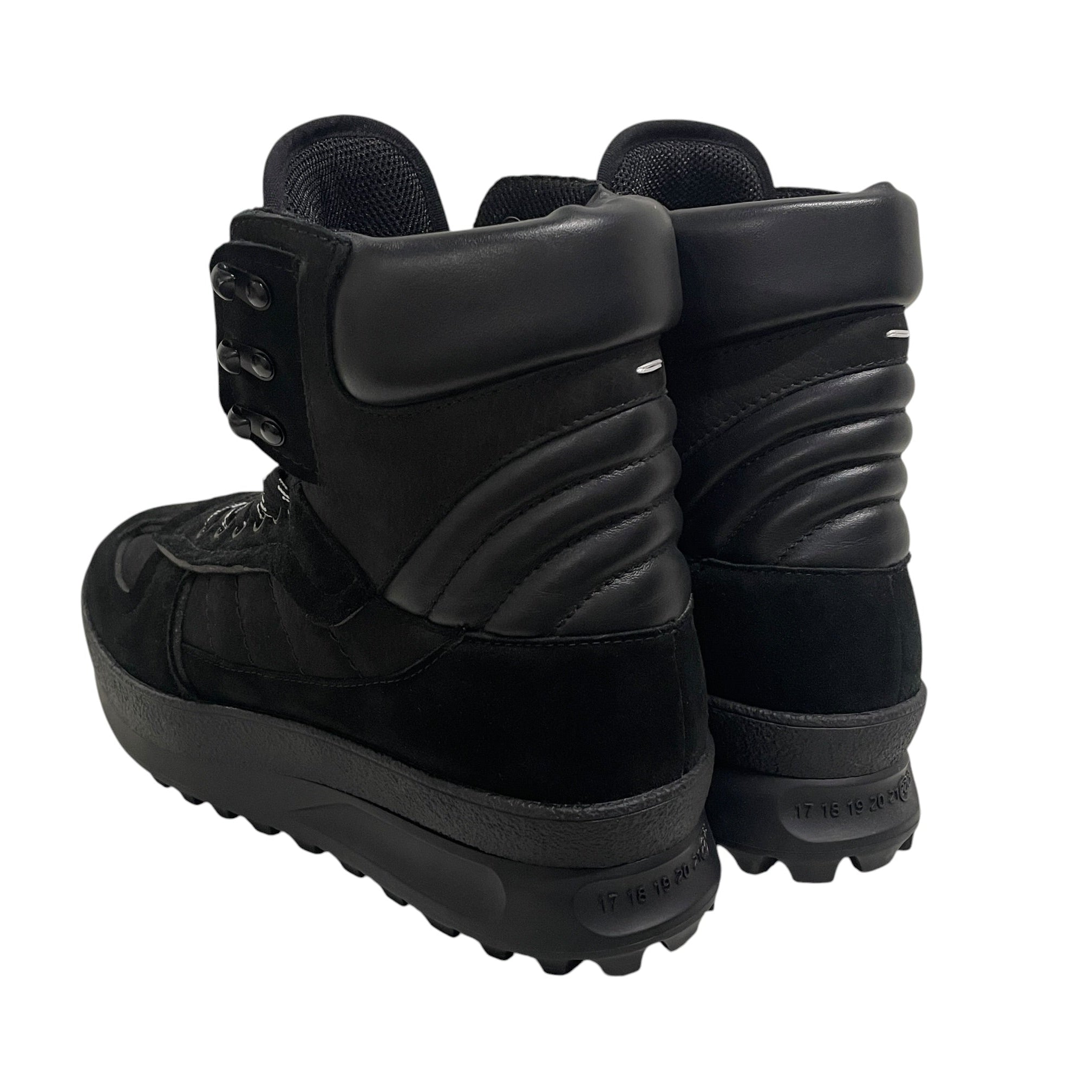 Maison Margiela/Boots/US 12/Cotton/BLK/A/W 24 CLIMBER/ BLK HI-TOP view 2