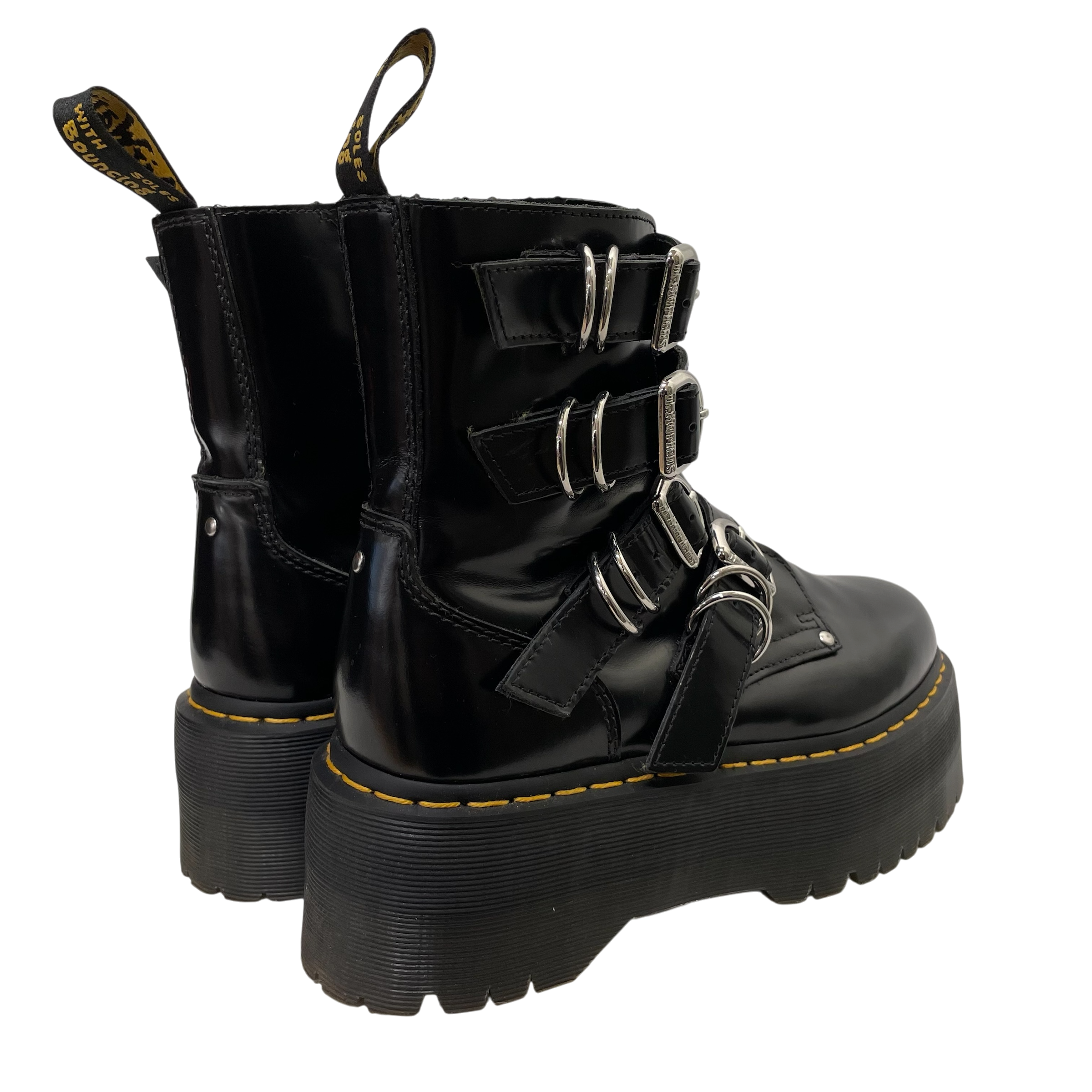 Dr.Martens/Boots/US 8/Leather/BLK/Dr.Martena Jadon Max Hardware view 10