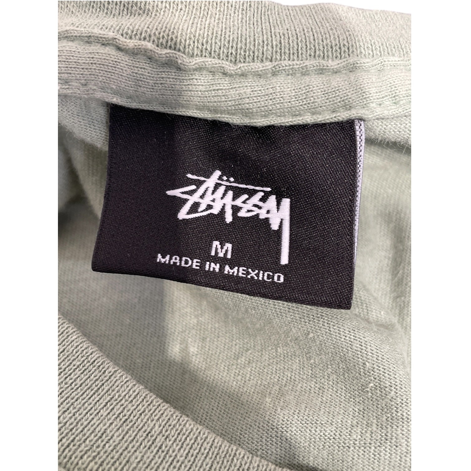 STUSSY/T-Shirt/M/Cotton/GRN/STUSSY VANCOUVER view 3