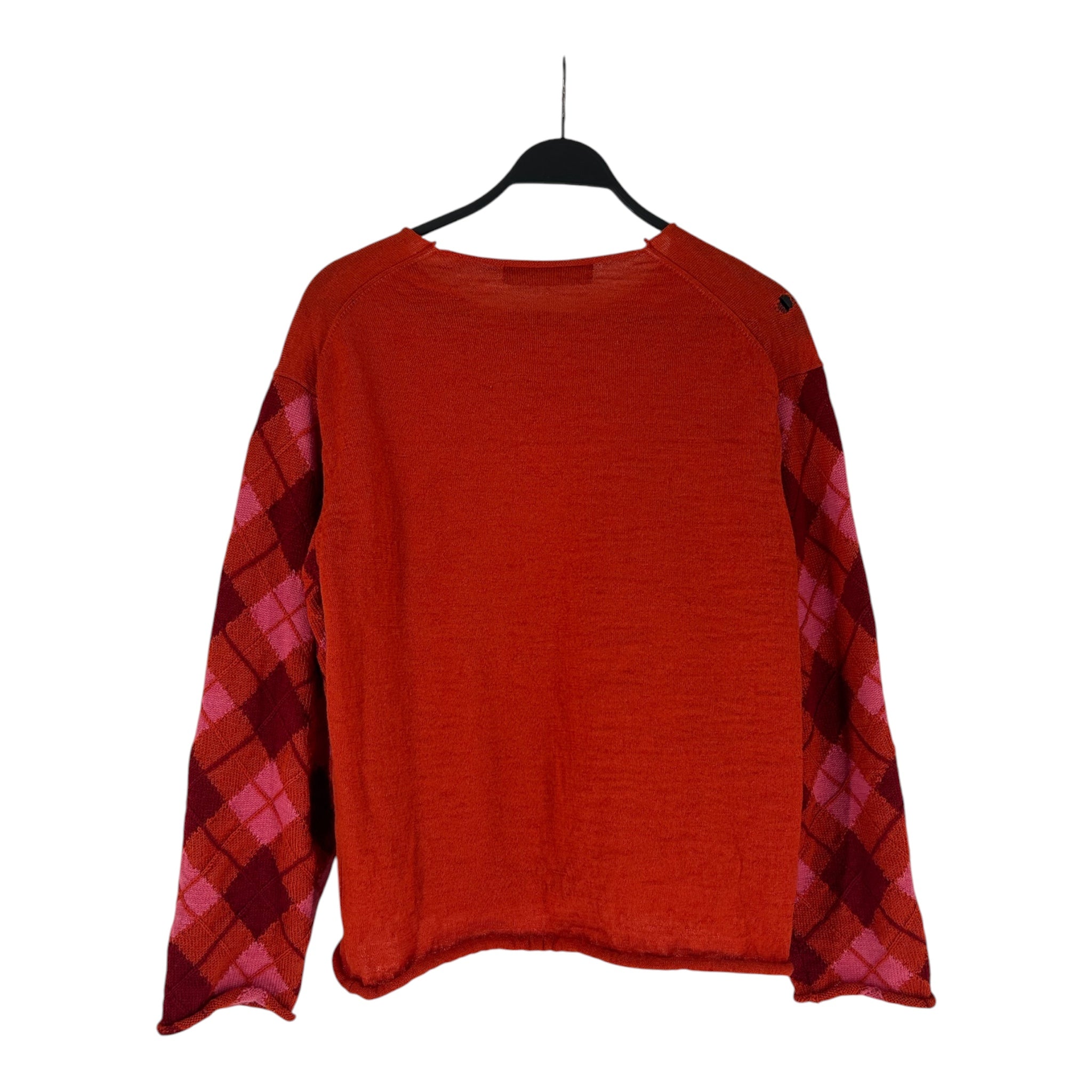 COMME des GARCONS HOMME/Sweater/Wool/RED/HN-040120 view 2