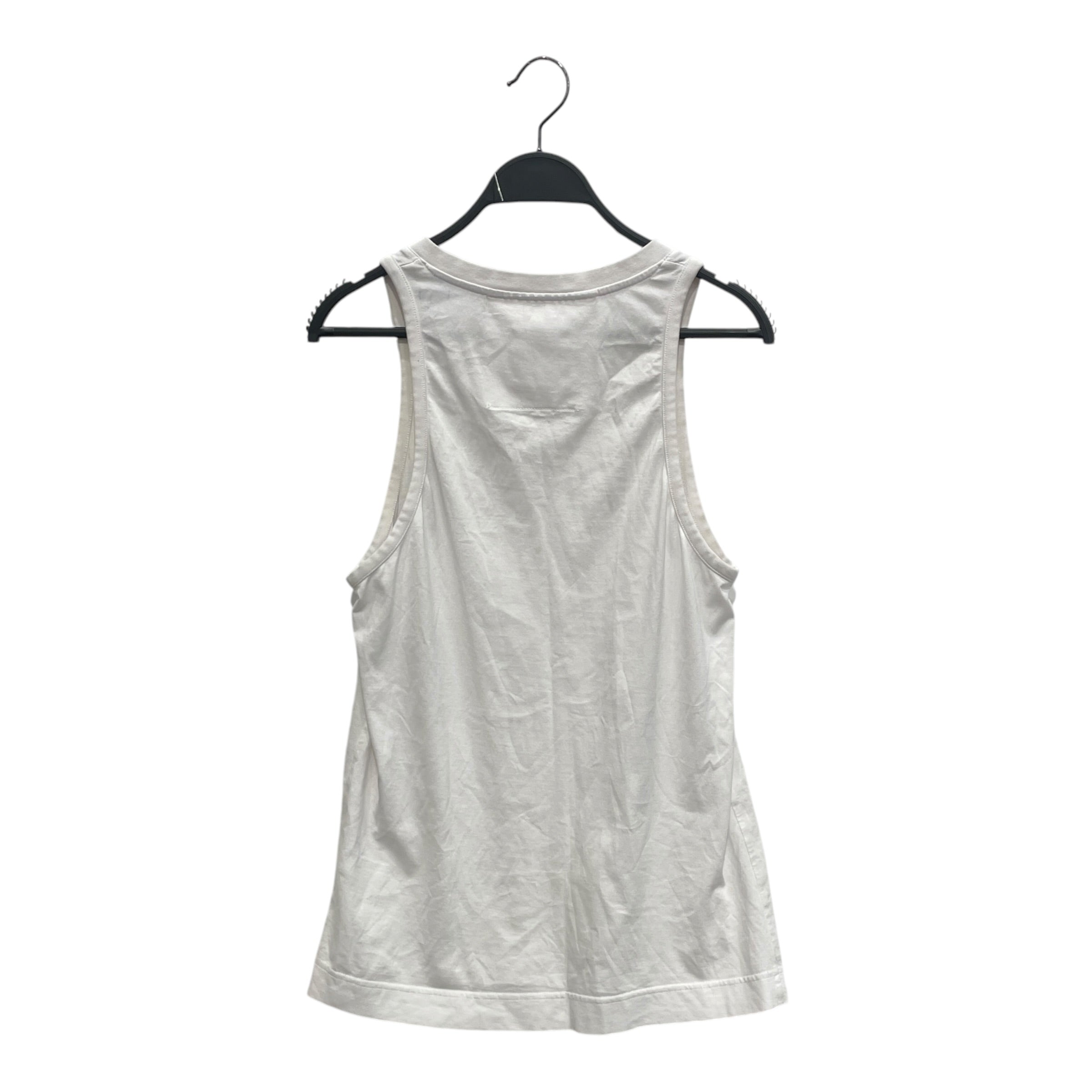 GIVENCHY/Tank Top/S/Cotton/WHT/STRAIT CUT COLLAR view 2