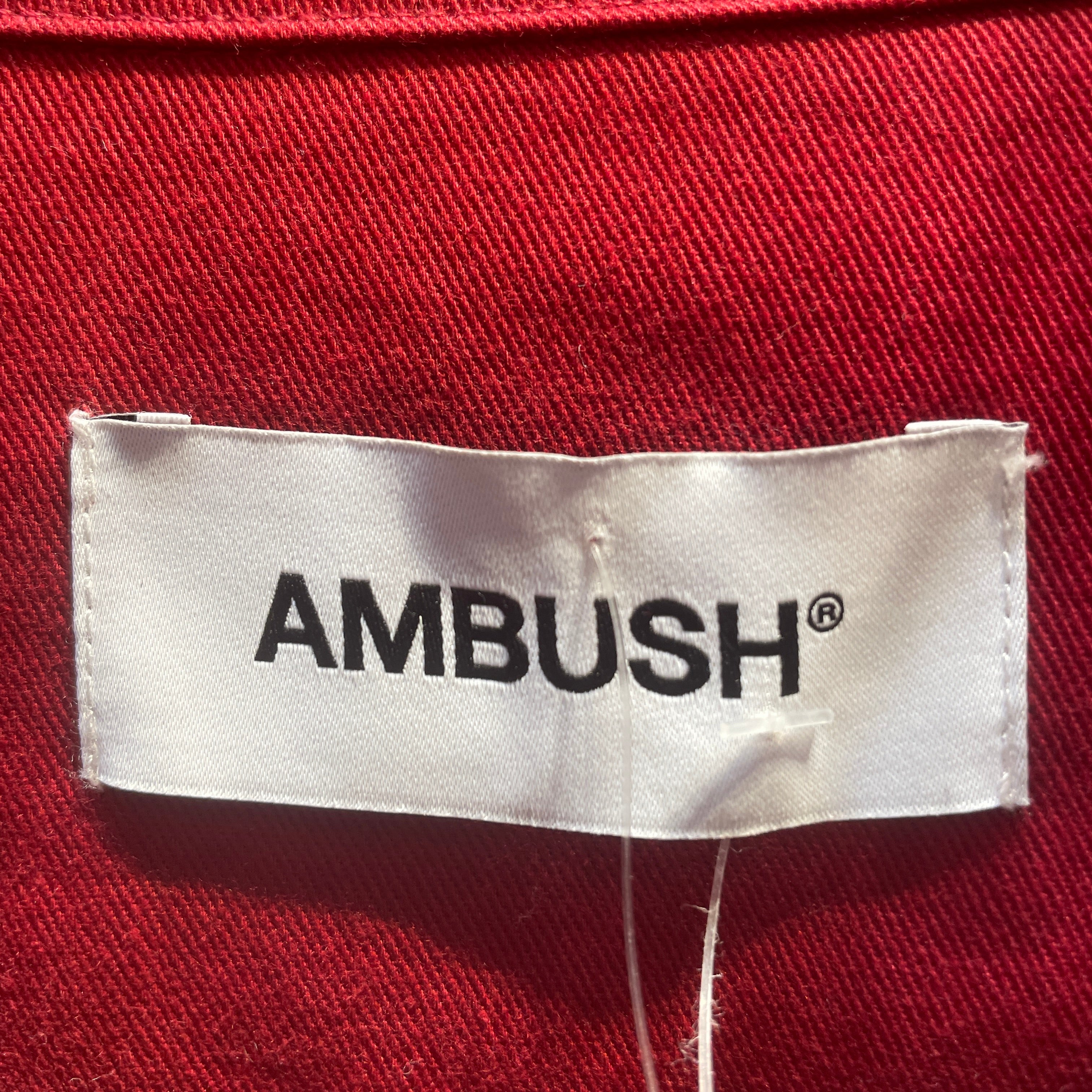 AMBUSH/Jacket/2/Plaid/Cotton/RED/ view 3