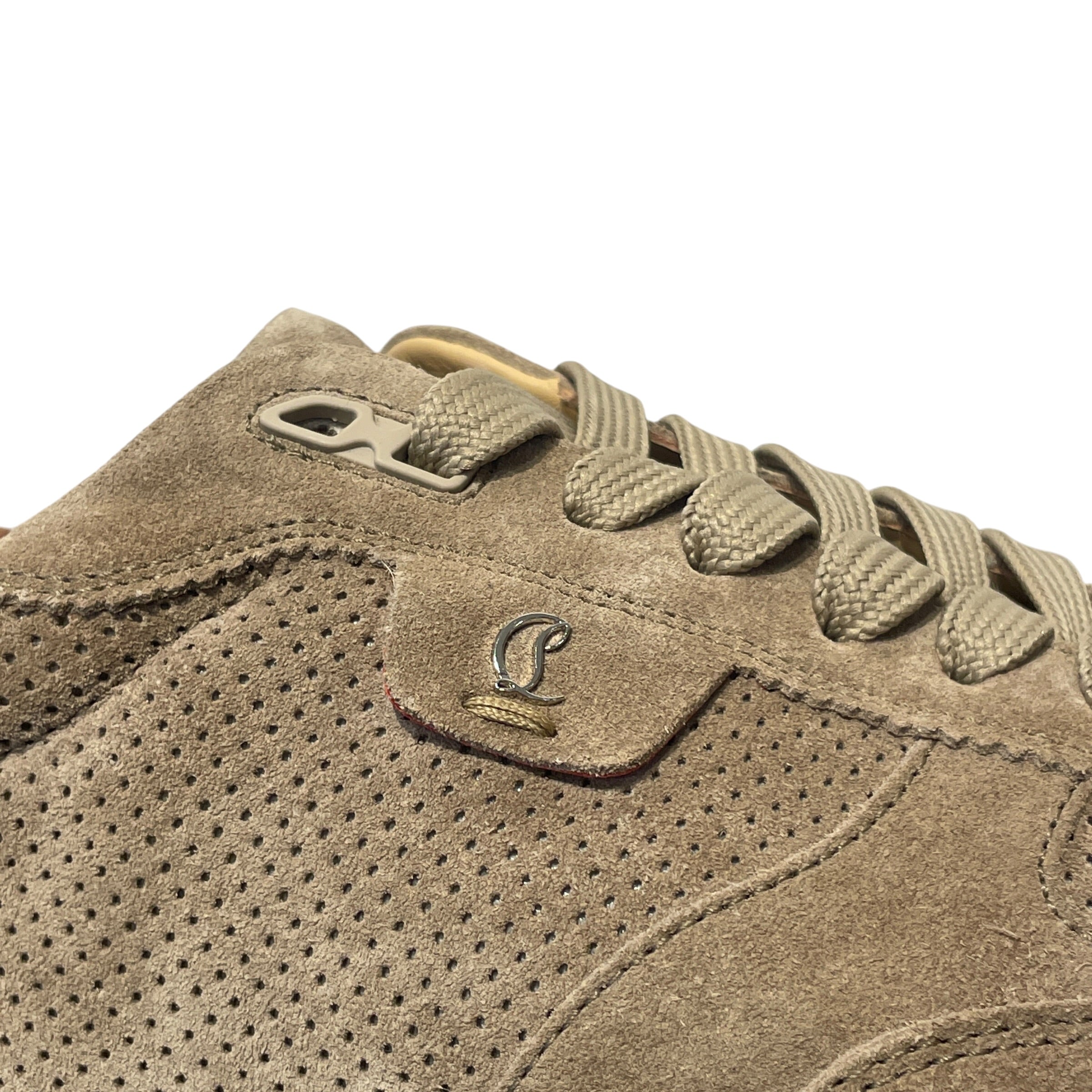 Christian Louboutin/Low-Sneakers/EU 42.5/Suede/BEG/TUTTI SUEDE SNEAKERS view 5