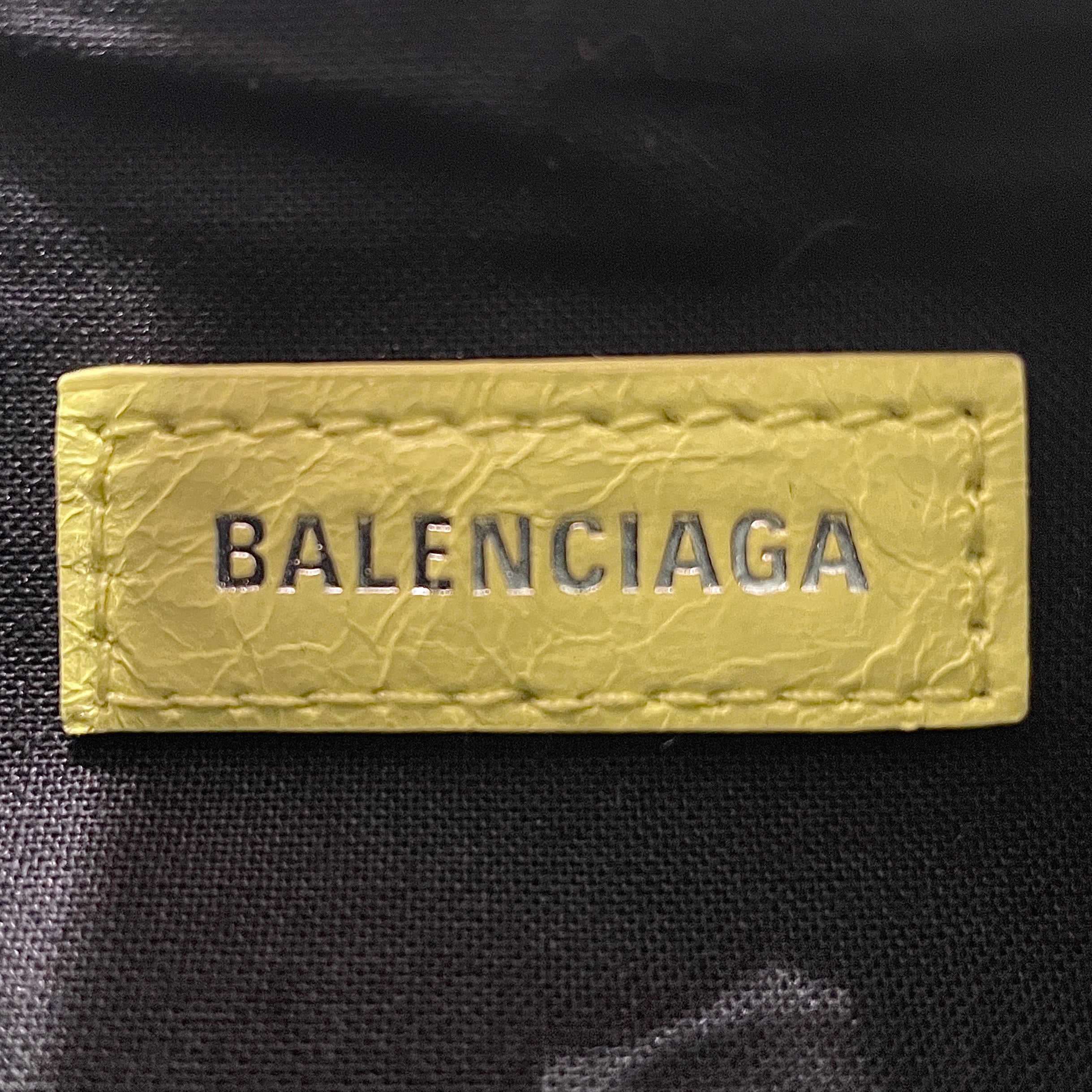 BALENCIAGA/Cross Body Bag/Leather/YEL/CAGOLE view 7