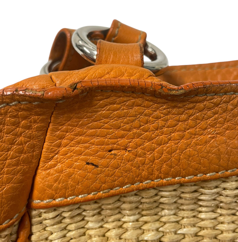 PRADA/Hand Bag/Leather/ORN/129