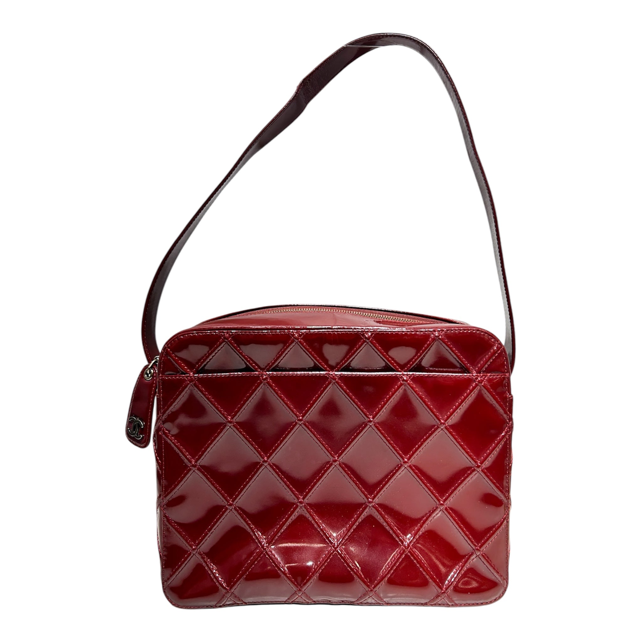 CHANEL/Bag/BRD/quilted patent leather view 1