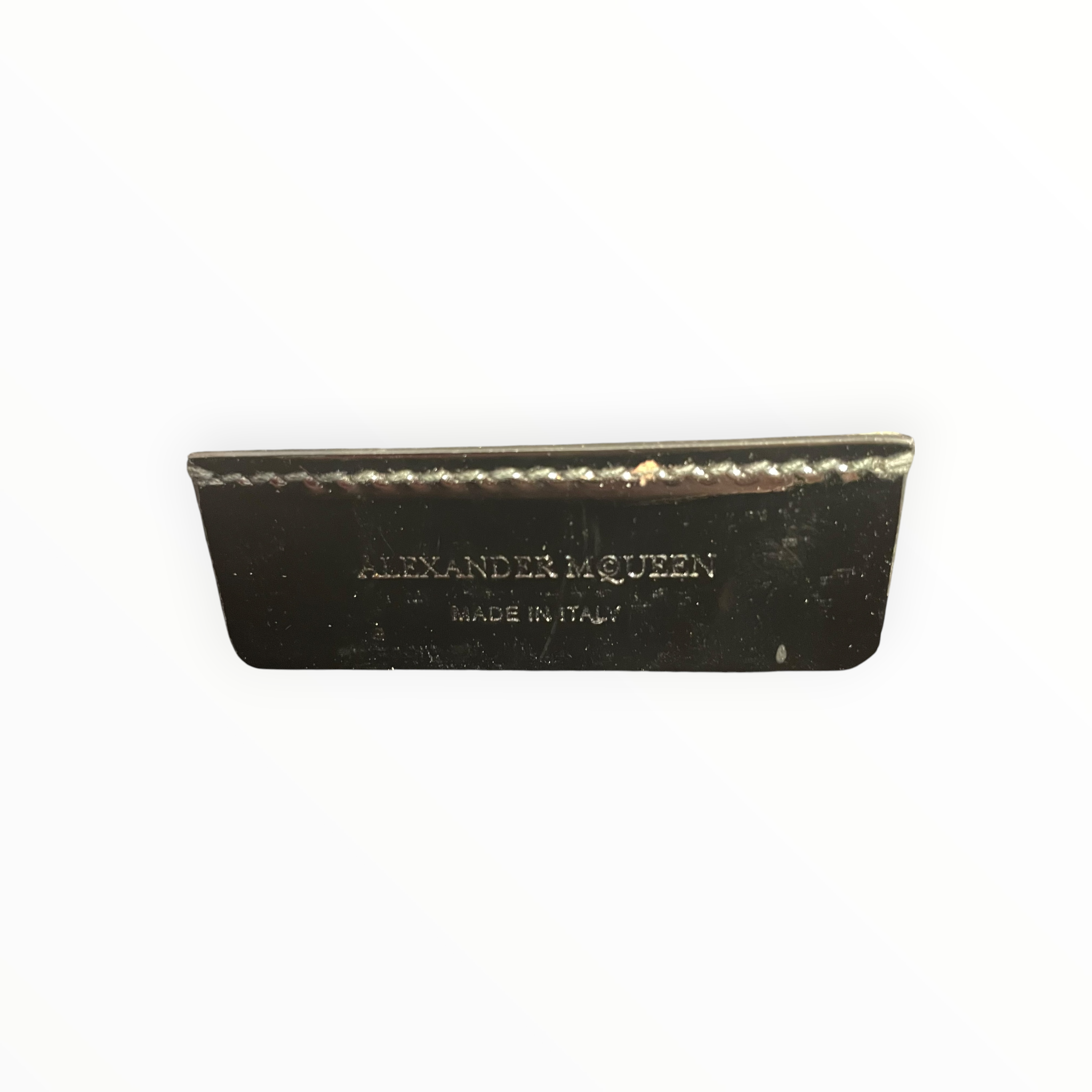 Alexander McQueen/Clutch Bag/Leather/BLK/Alexander Mcqueen Skull clutch view 4
