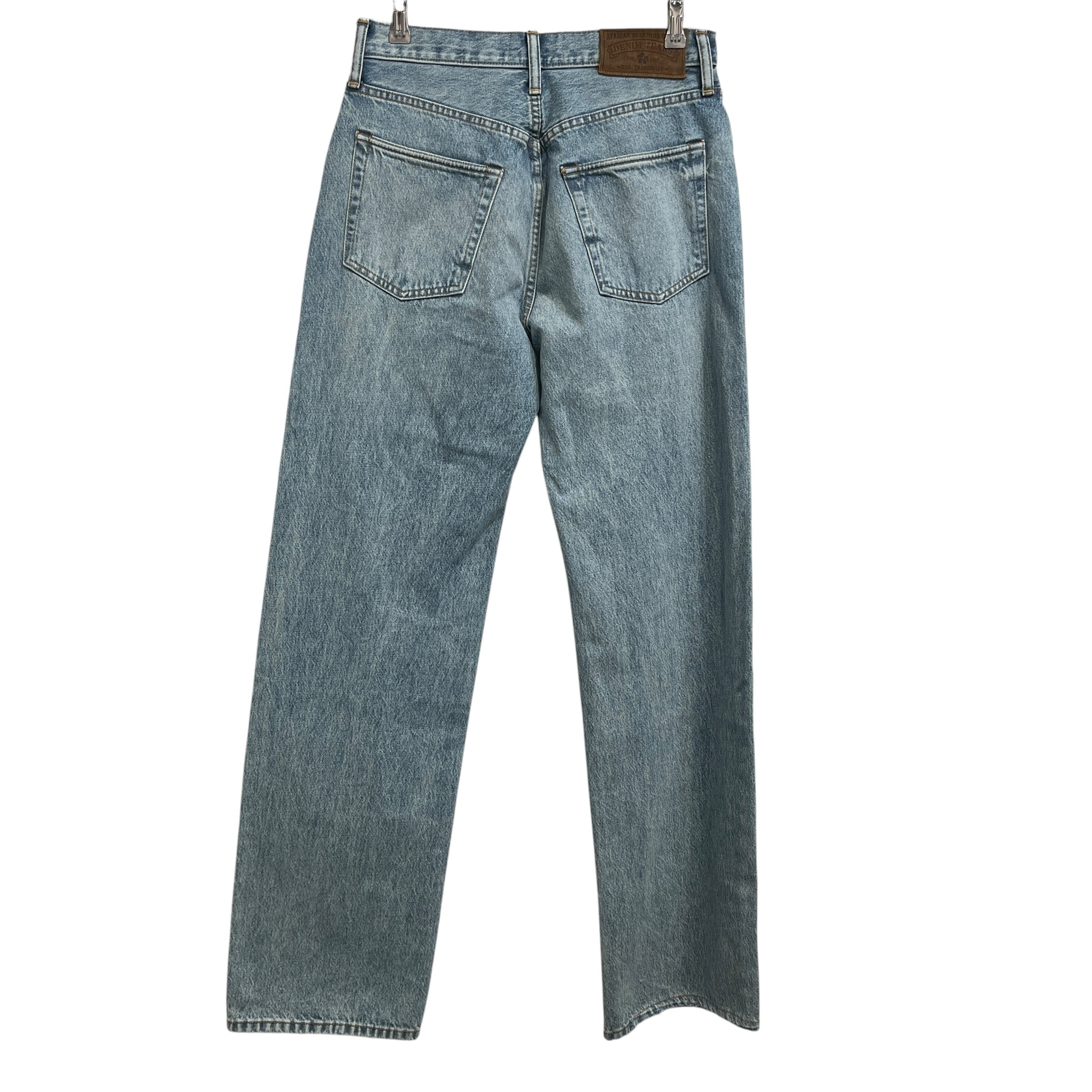 DENIM TEARS/Pants/30/Denim/BLU/lightwash wide straight view 2