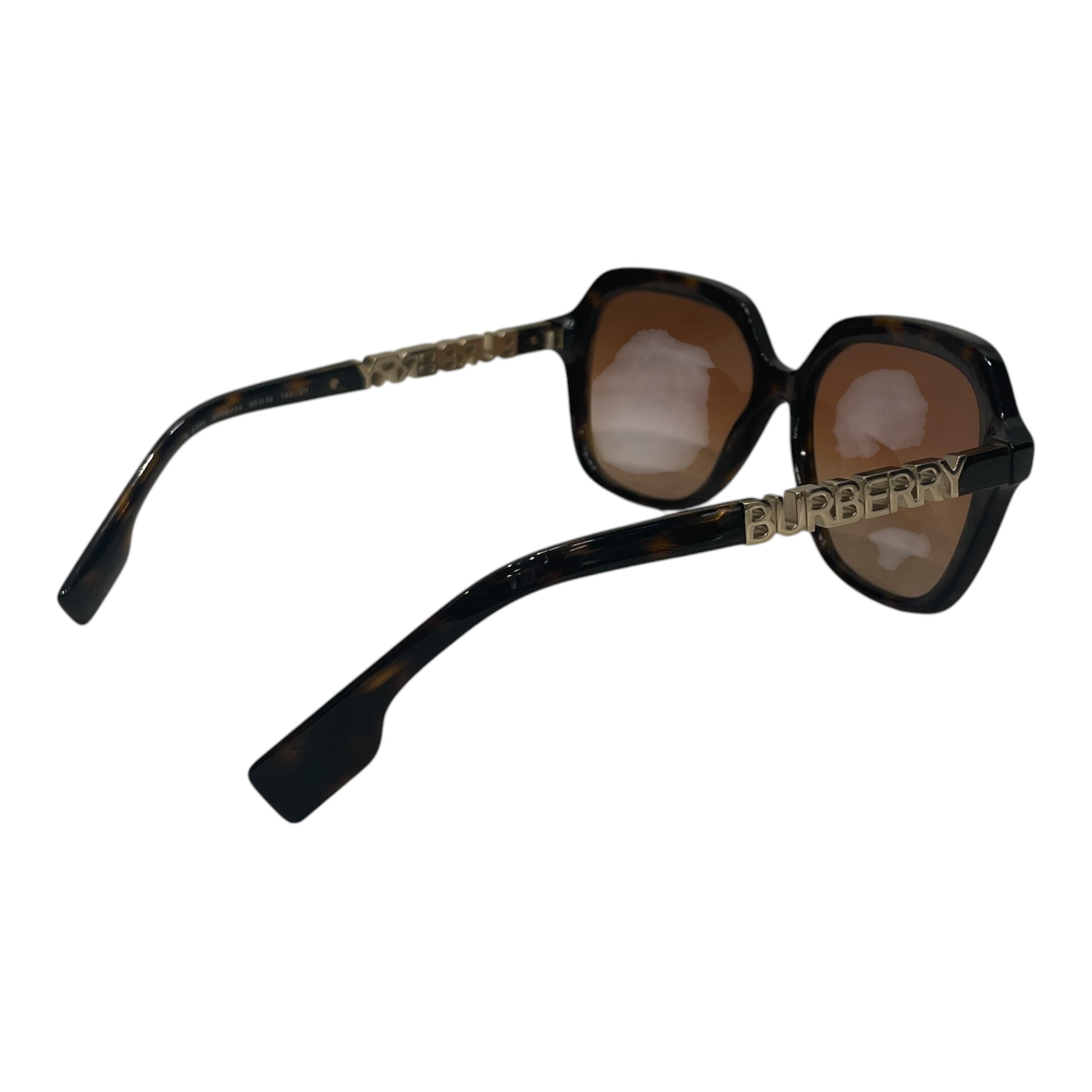 BURBERRY/Sunglasses/Tortoiseshell Pattern/BRW/B4389 GOLD LOGO view 2