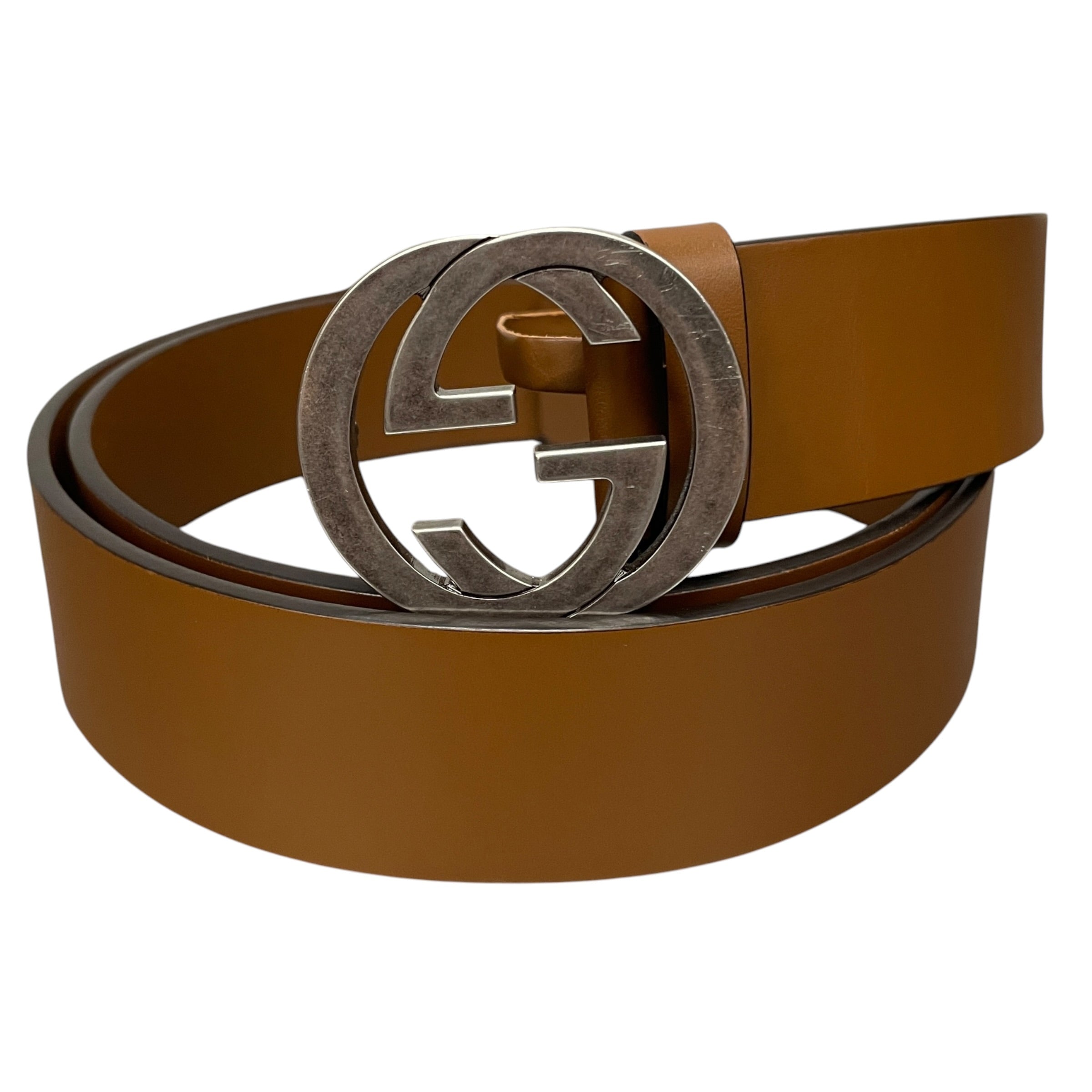 GUCCI/Accessories/Leather/CML/M's/CALFSKIN/LOGO BUCKLE view 1