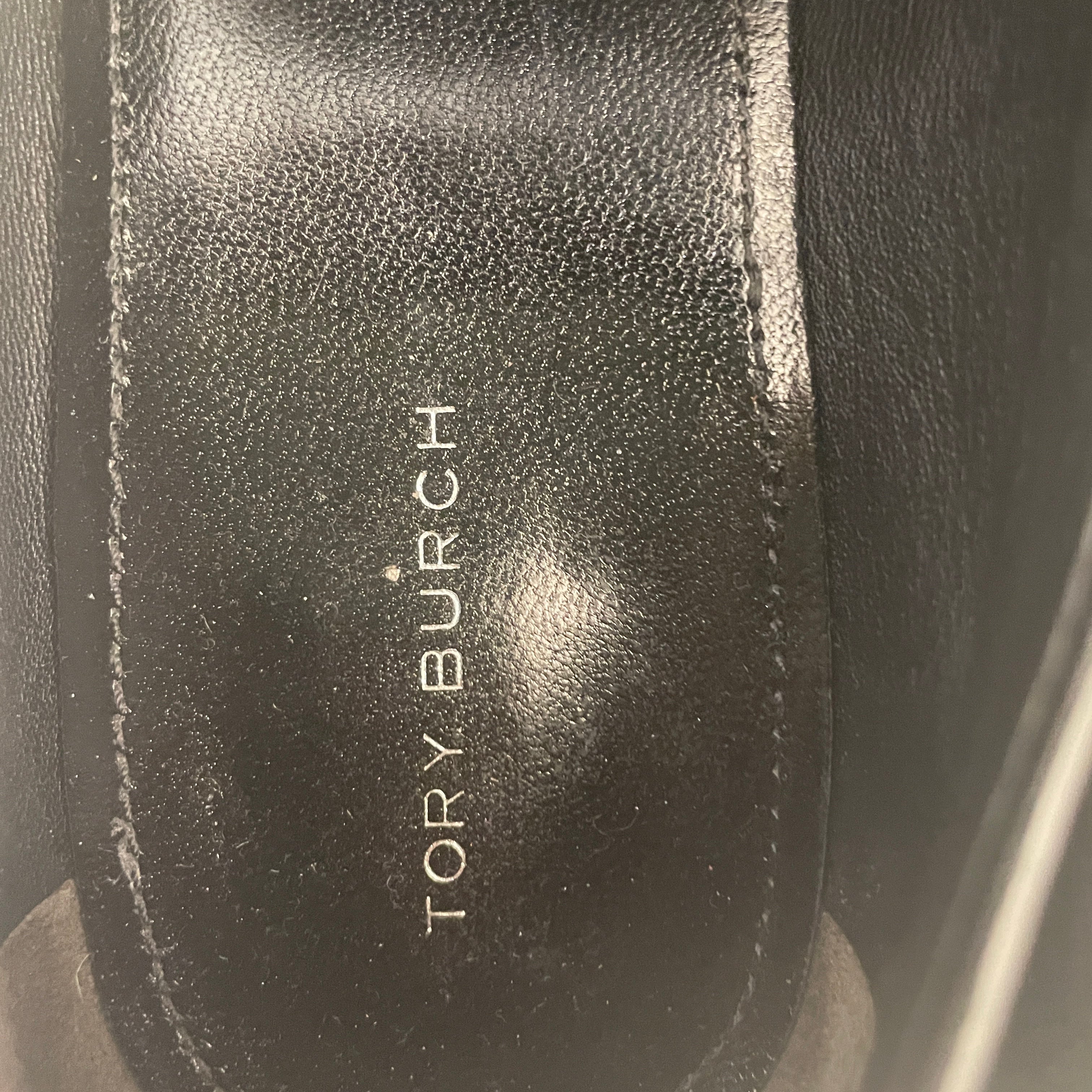 TORY BURCH/Loafers/US 8.5/Acrylic/BLK/classic penny view 4