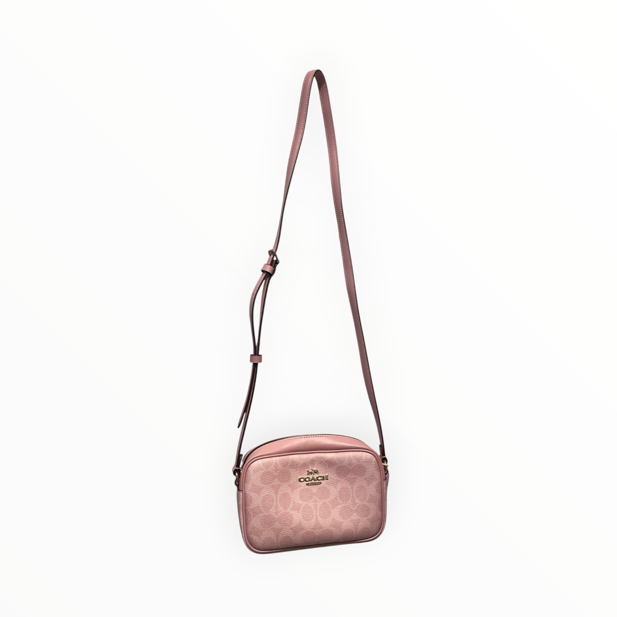 COACH/Cross Body Bag/Monogram/Leather/PNK/JAMIE CAMERA BAG view 3