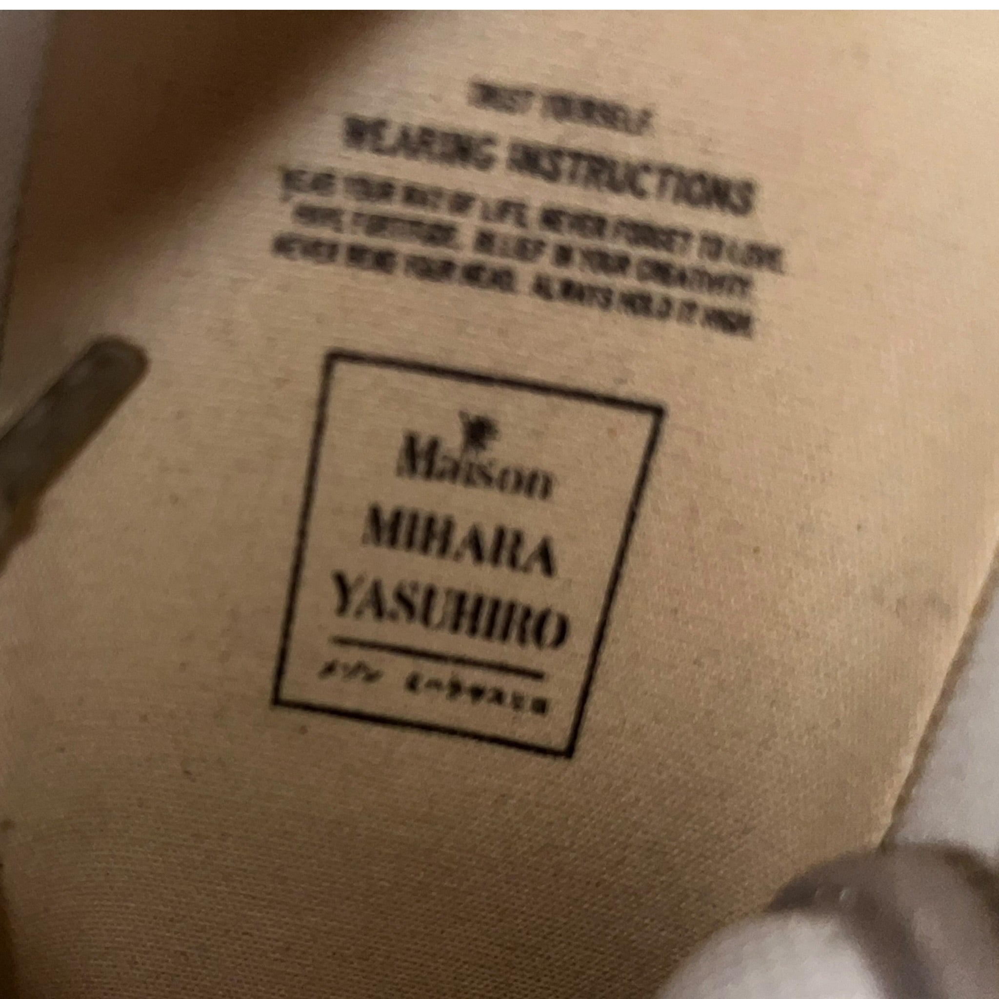MIHARA YASUHIRO/Low-Sneakers/EU 40/WHT/Wayne Sneaker view 3