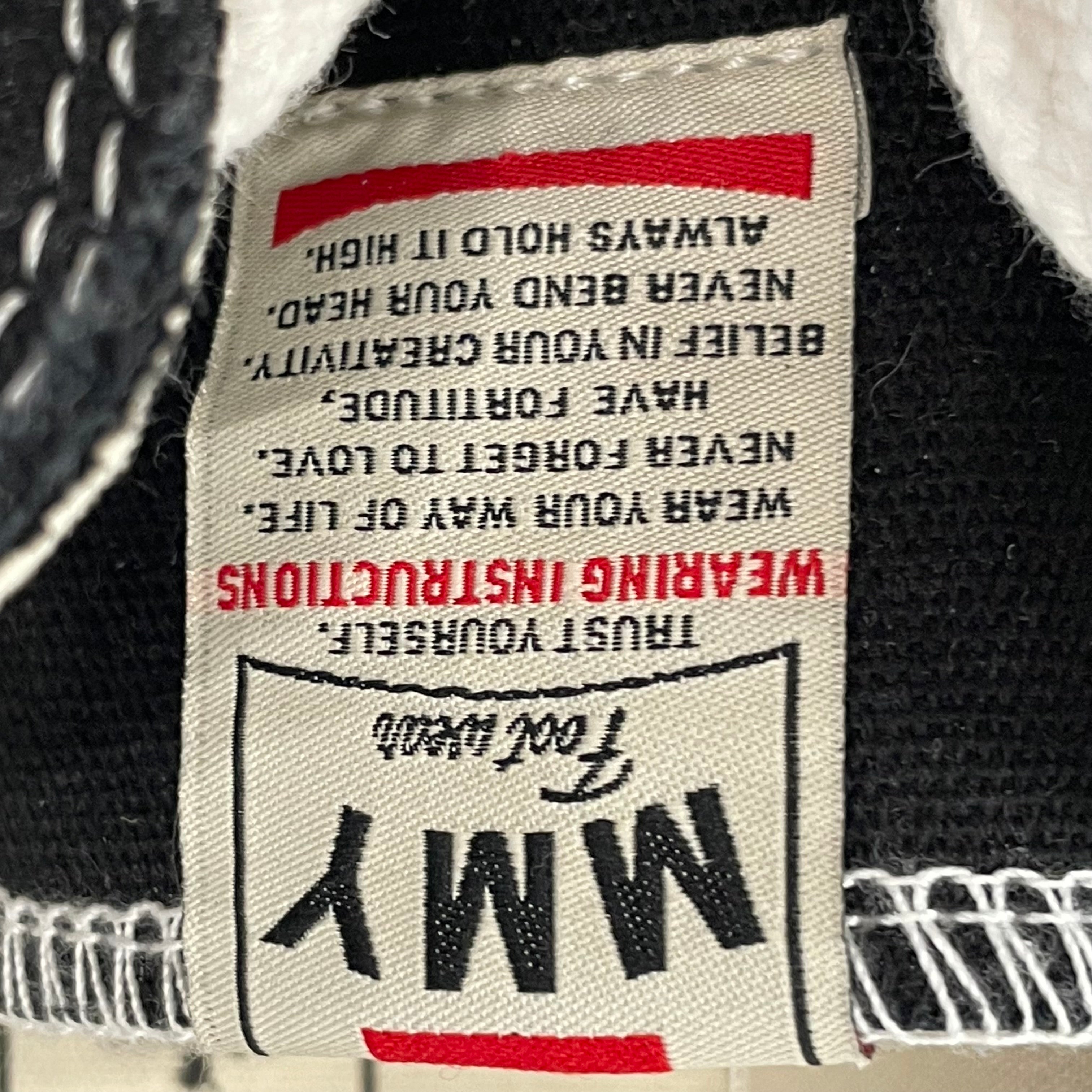 MIHARA YASUHIRO/Low-Sneakers/US 13/Cotton/BLK/A05fw702/sublime meets/hank og view 4