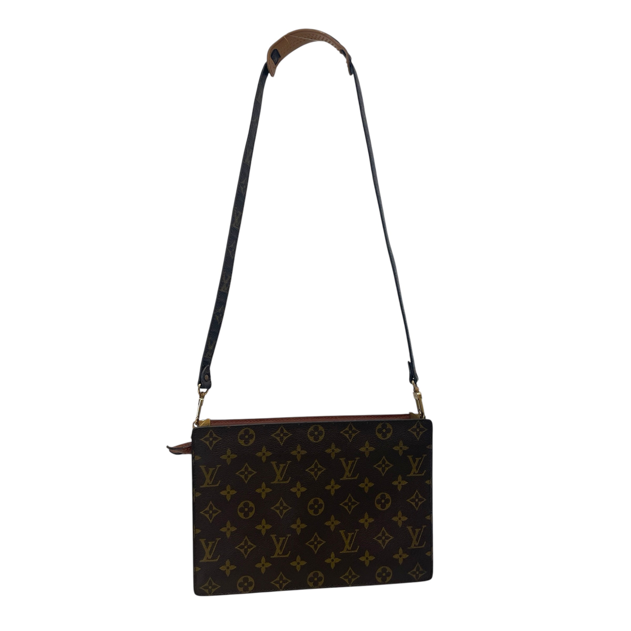 LOUIS VUITTON/Hand Bag/Monogram/Leather/BRW/Enghein view 2
