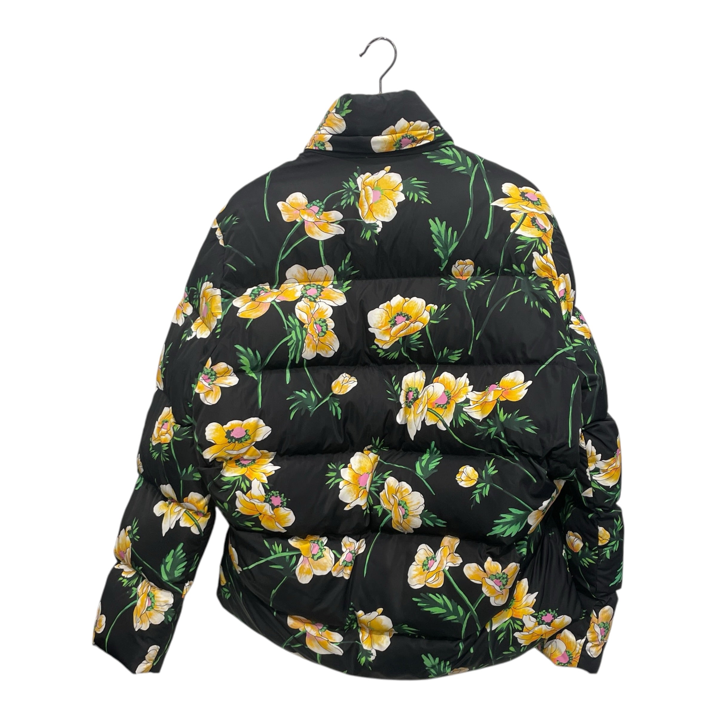 BALENCIAGA/Puffer Jkt/46/Polyester/MLT/All Over Print/FLORAL PRINT YELLOW FLOWER view 2