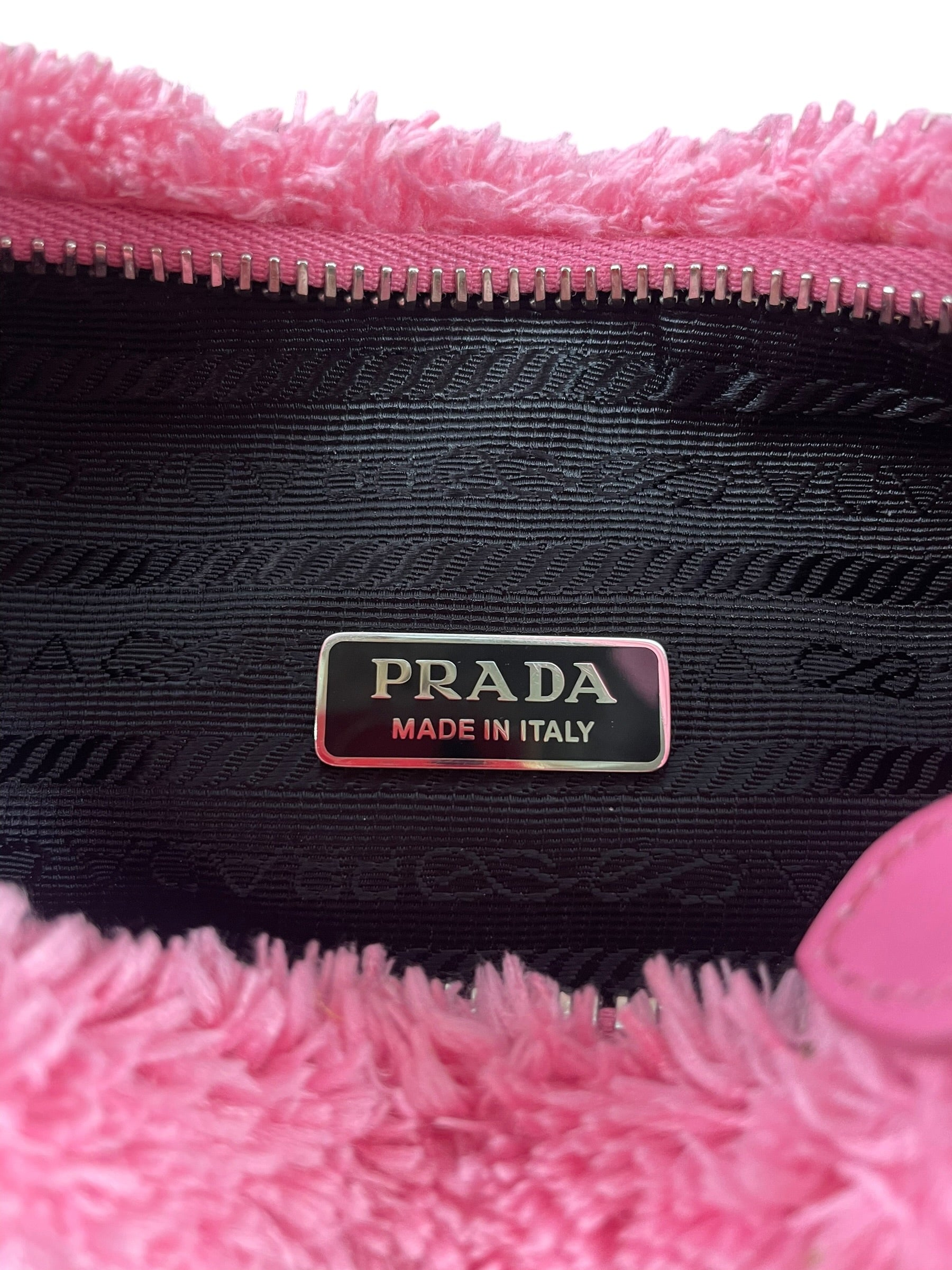 PRADA/Bag/PNK/270 Fuzzy Prada Milano view 7