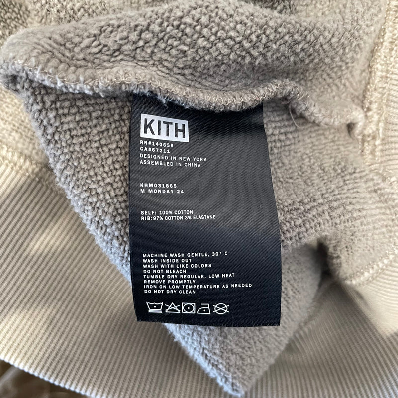 KITH/Hoodie/XS/Graphic/Cotton/KHK/stitch kith