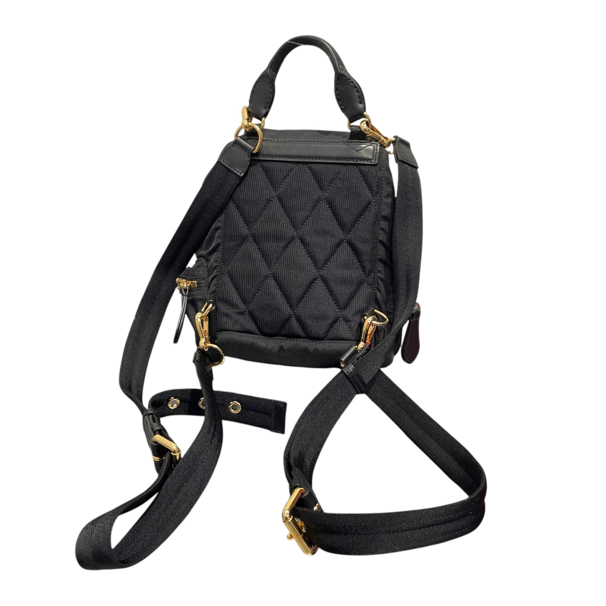 BURBERRY LONDON/Backpack/BLK/ view 2