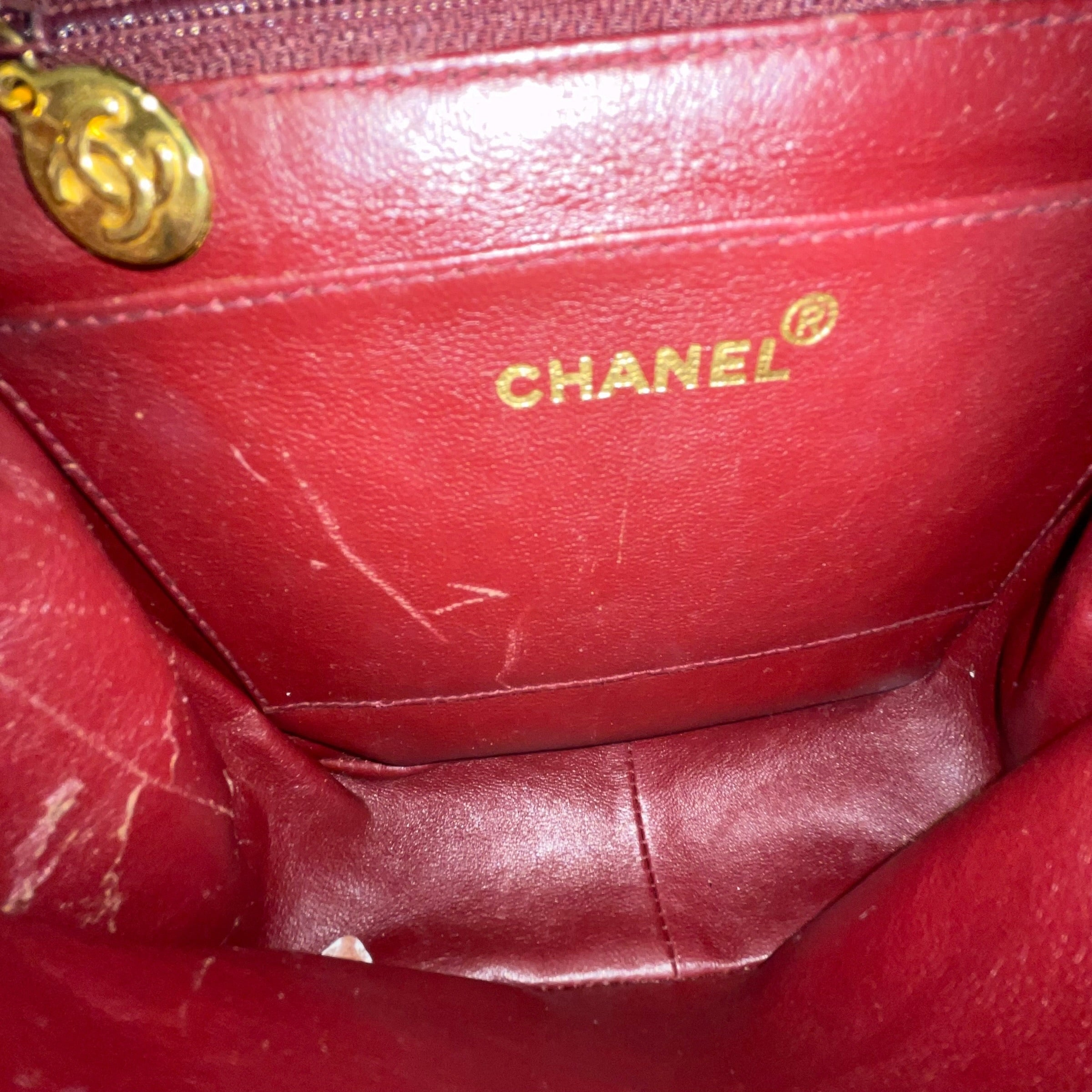 CHANEL/Hand Bag/Leather/BLK/coco handle/ gld CC view 4