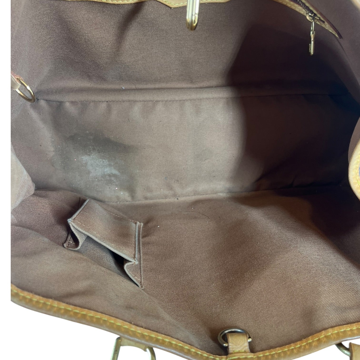 LOUIS VUITTON/Hand Bag/Monogram/Leather/BRW/Louis Vuitton Batignolles view 7