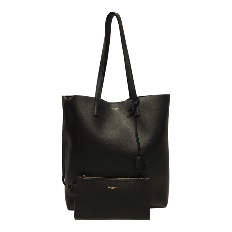 YVES SAINT LAURENT/Tote Bag/Leather/BLK/