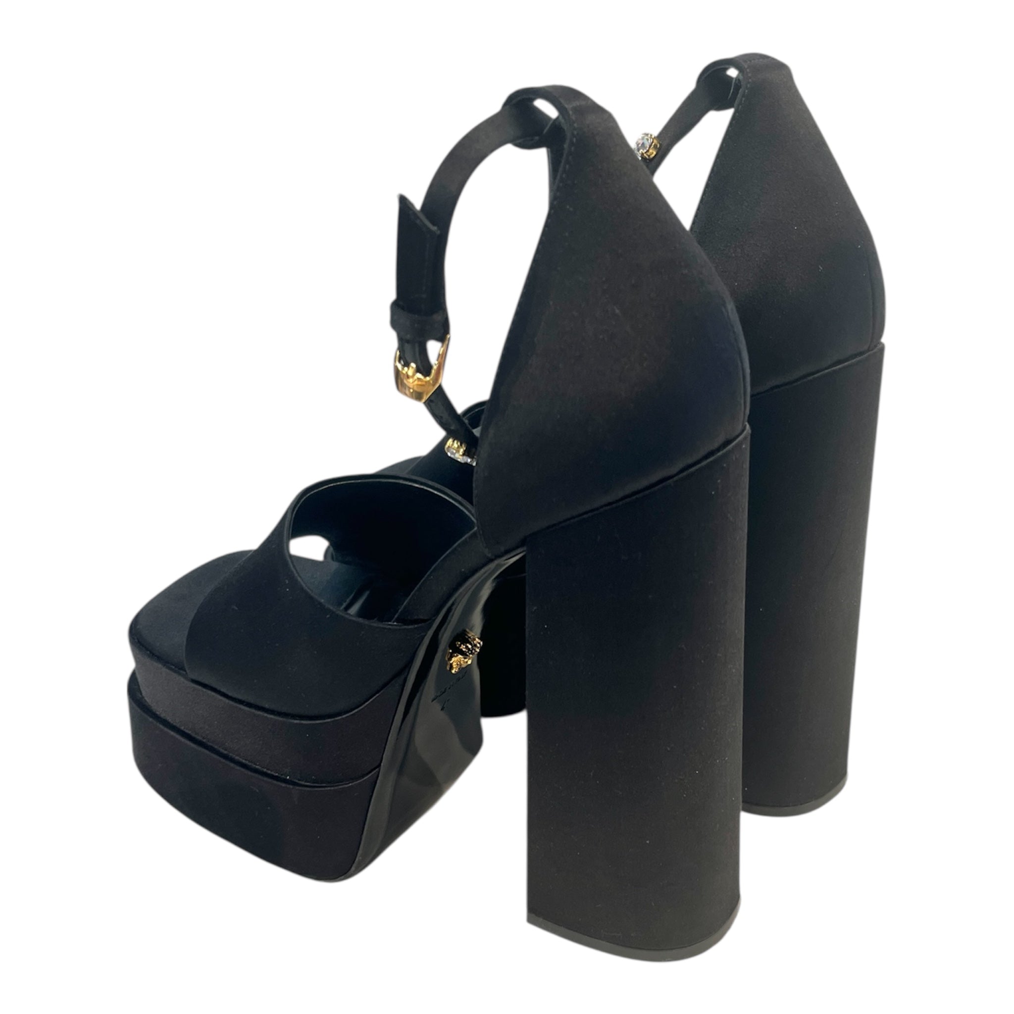 VERSACE/Heels/EU 41/BLK/Platform/MEDUSA AEVITAS HEELS view 2