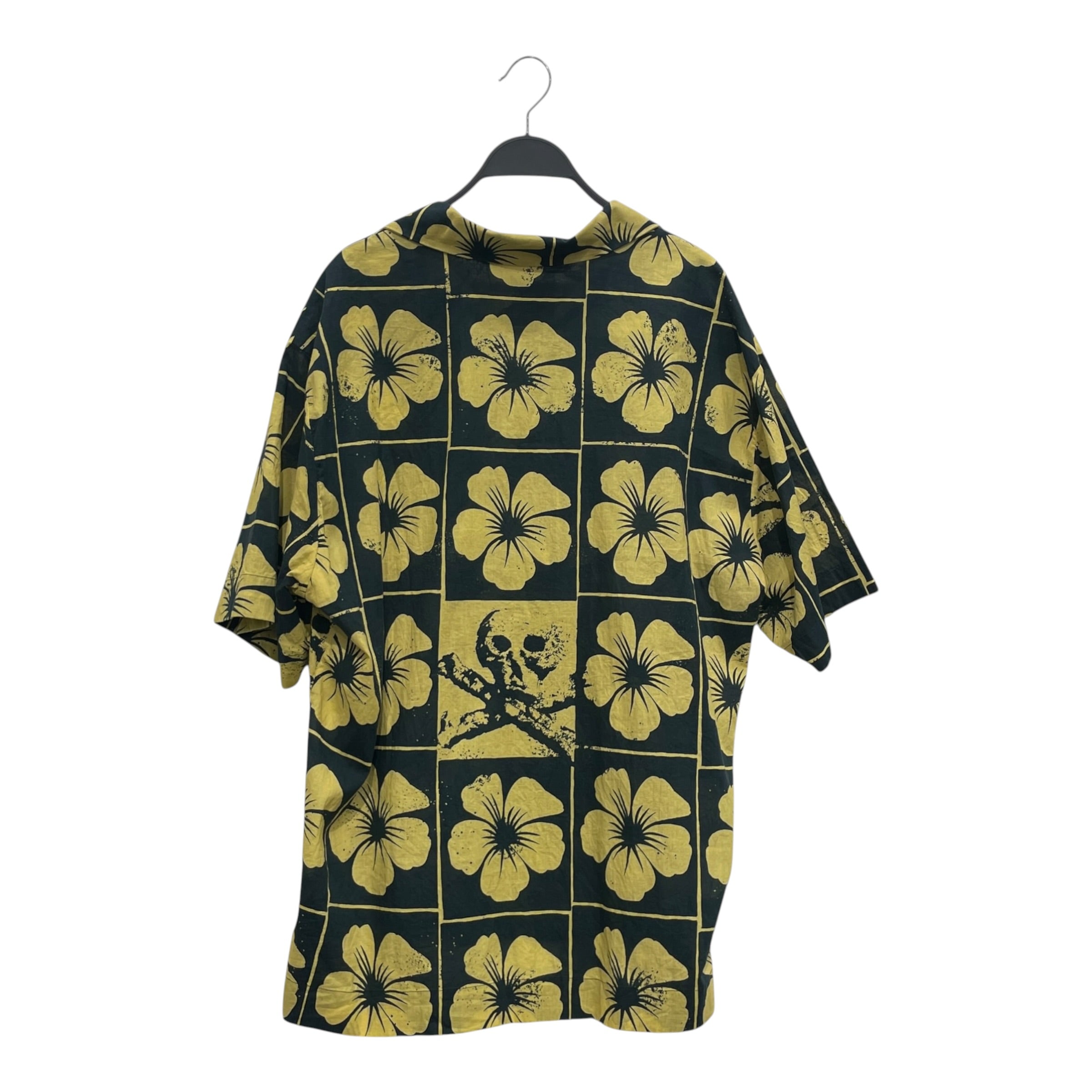 Palm Angels/SS Shirt/50/Cotton/GRN/Floral Pattern/FLORAL BOWLING SHIRT view 2
