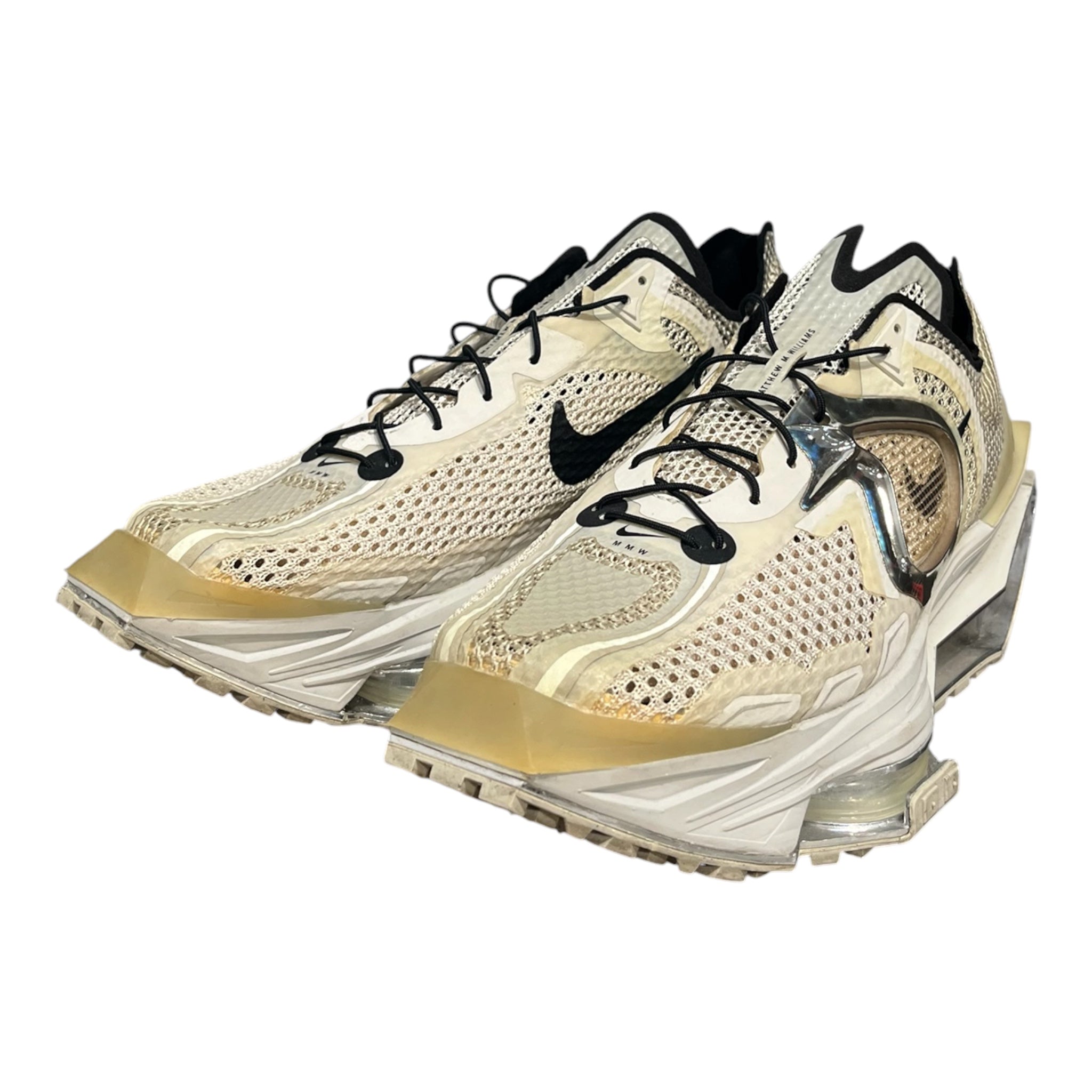 NIKE/MATTHEW M WILLIAMS X ZOOM MMW 004/Low-Sneakers/US 10/CRM/CU0676-201 view 1