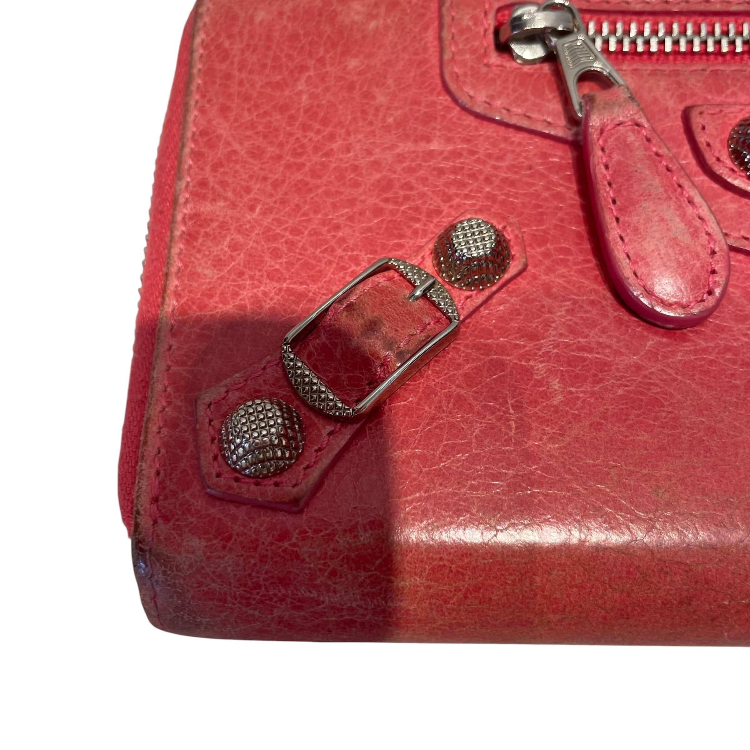 BALENCIAGA/Long Wallet/Leather/RED/L's/CLASSIC CONTINENTAL view 7