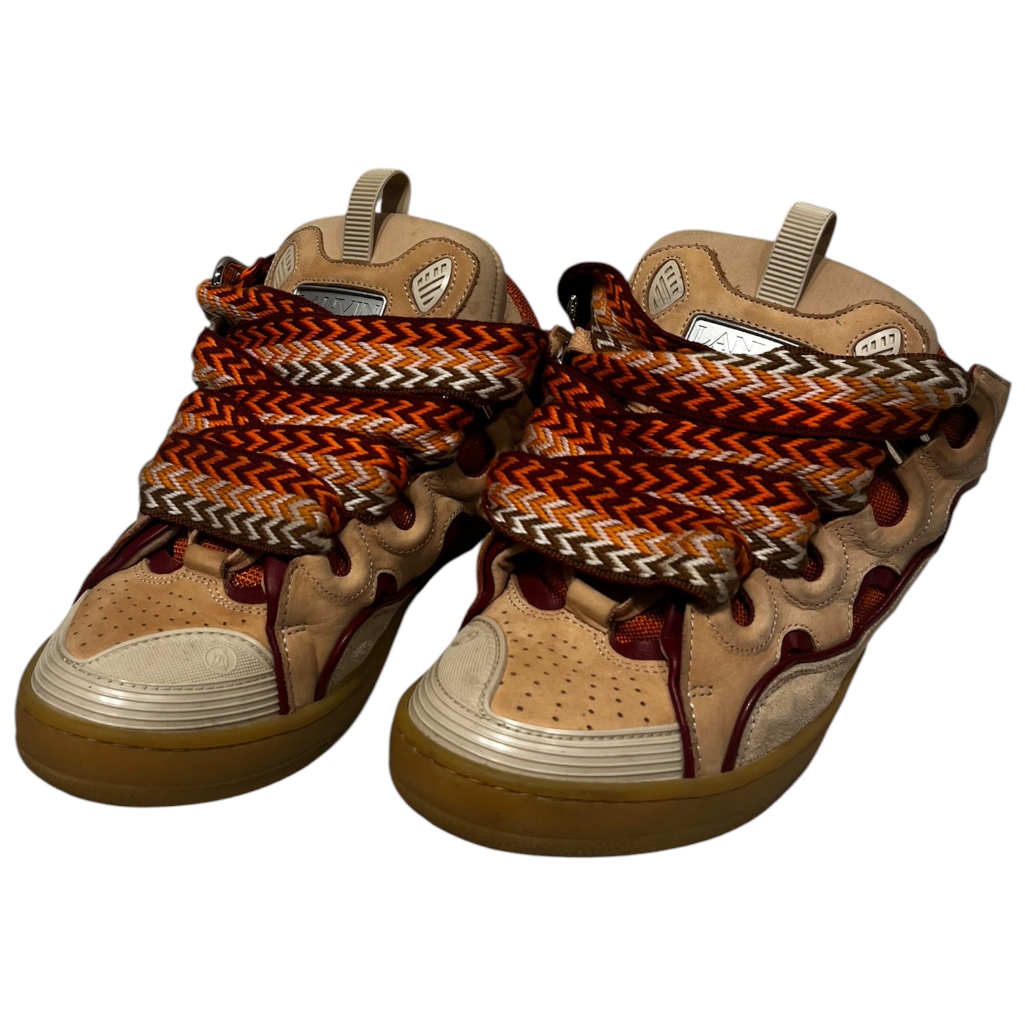 LANVIN/Low-Sneakers/EU 40/ORN/Orange Curb view 1