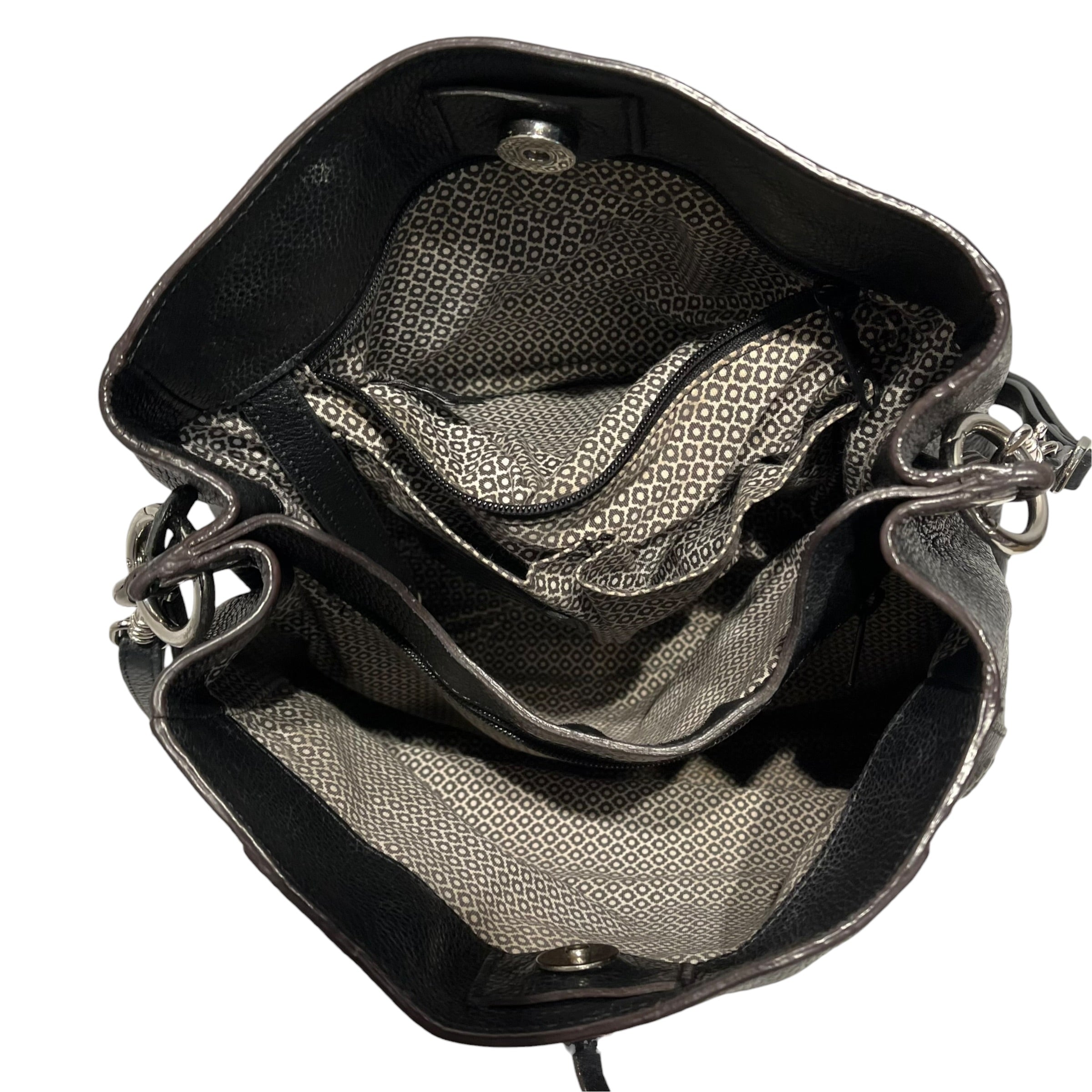 Brighton./Cross Body Bag/Leather/BLK/GEORGIA view 4