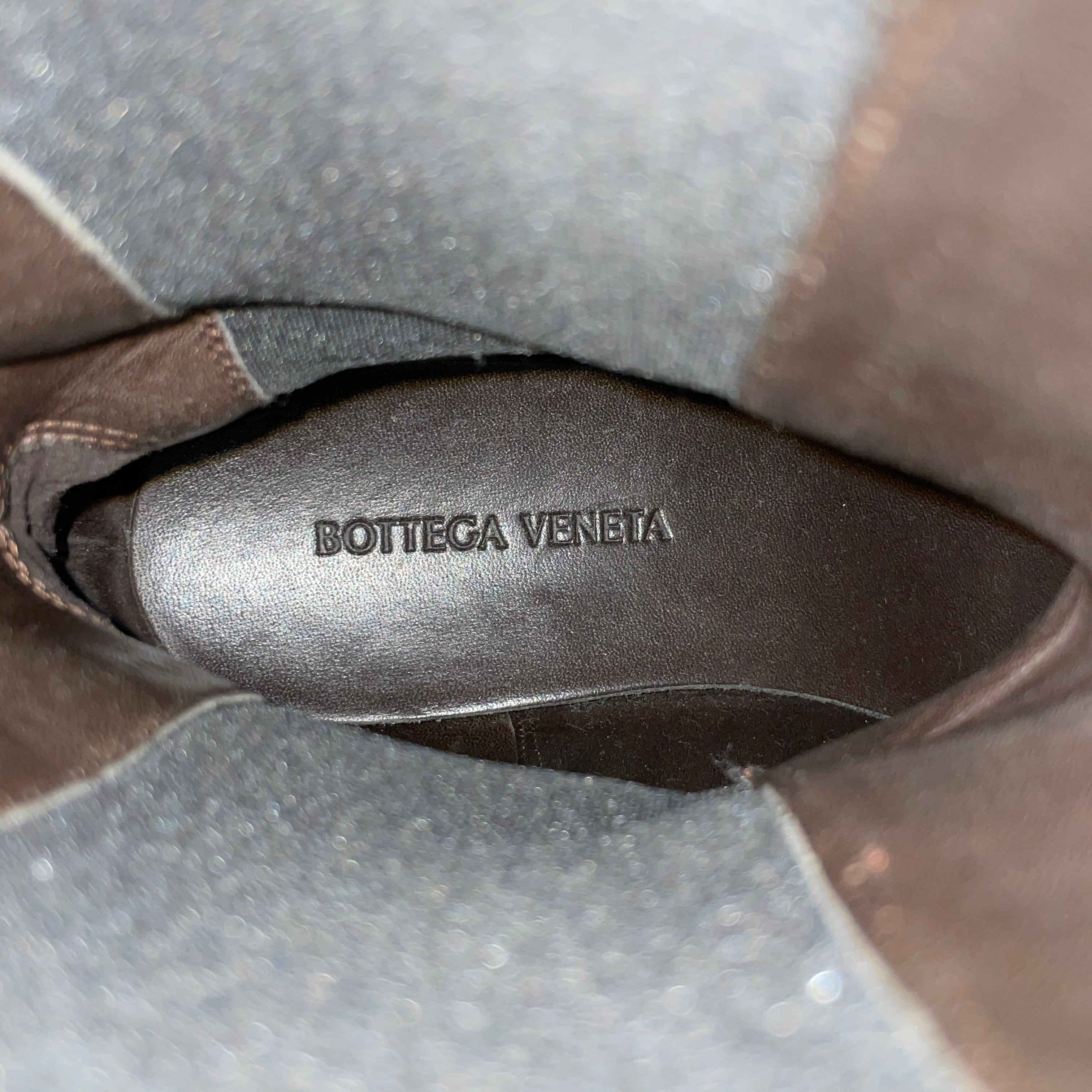 BOTTEGA VENETA/Chelsea Boots/EU 37.5/Leather/BLK/ view 3