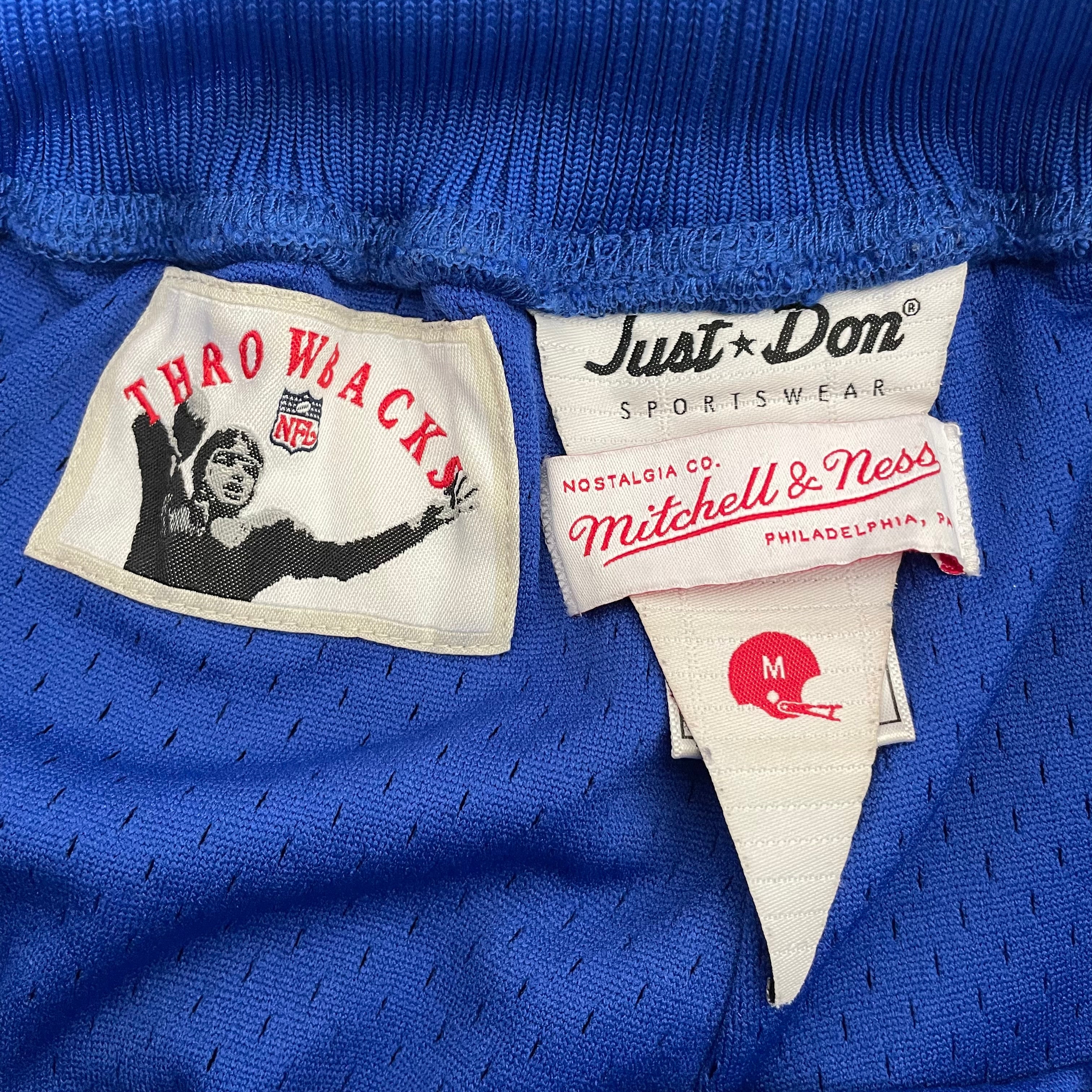 JUST DON/Shorts/Polyester/BLU/RAMS view 4