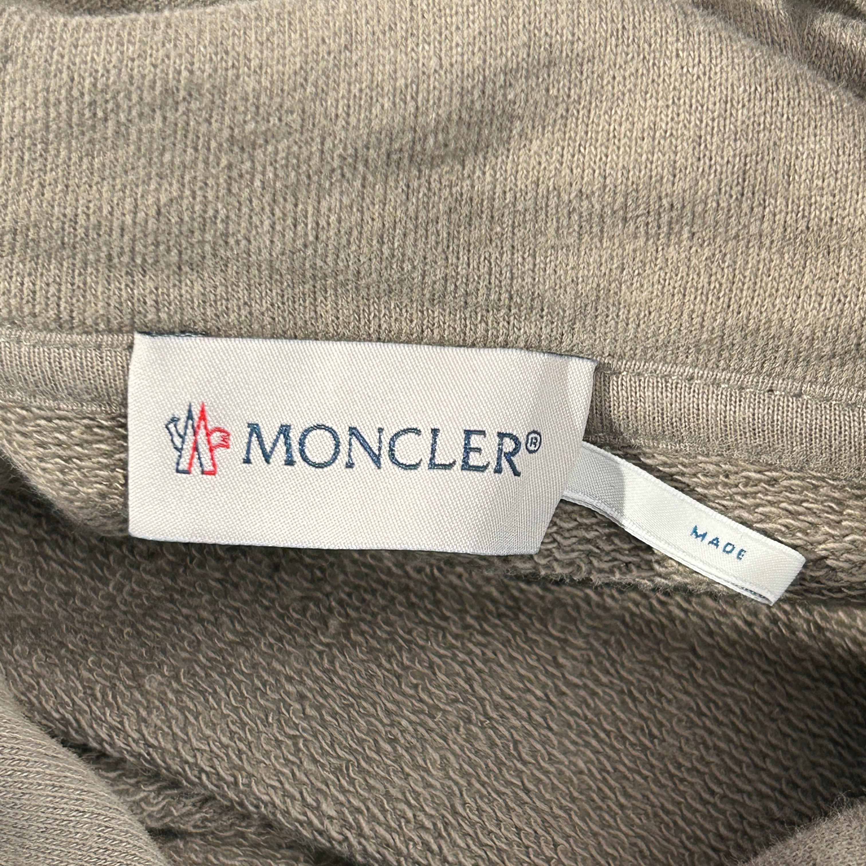 MONCLER/Hoodie/XL/Cotton/BEG/Applique Logo view 3