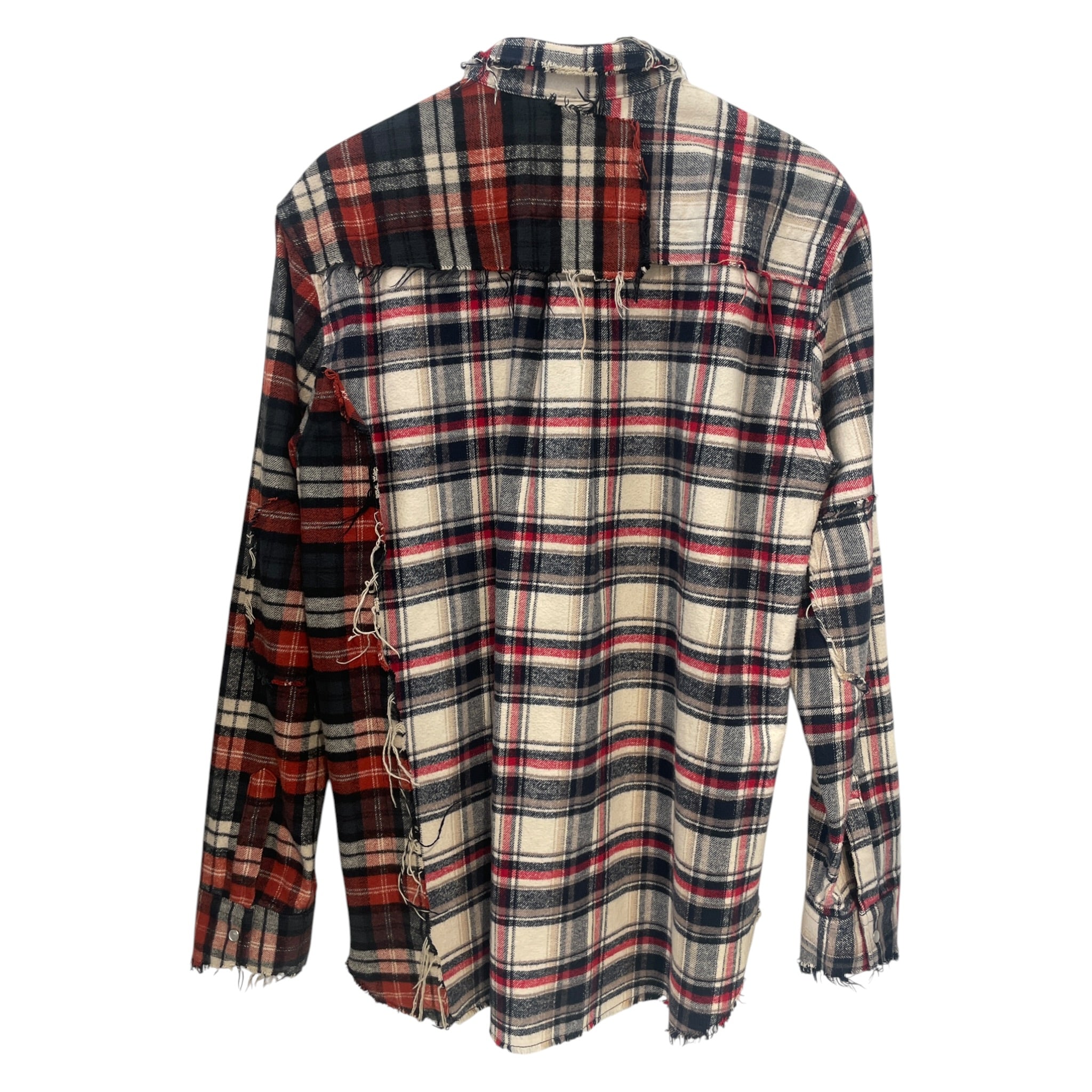 MIHARA YASUHIRO/Shirt/Cotton/MLT/Hombre Check/patchwork flannel view 2