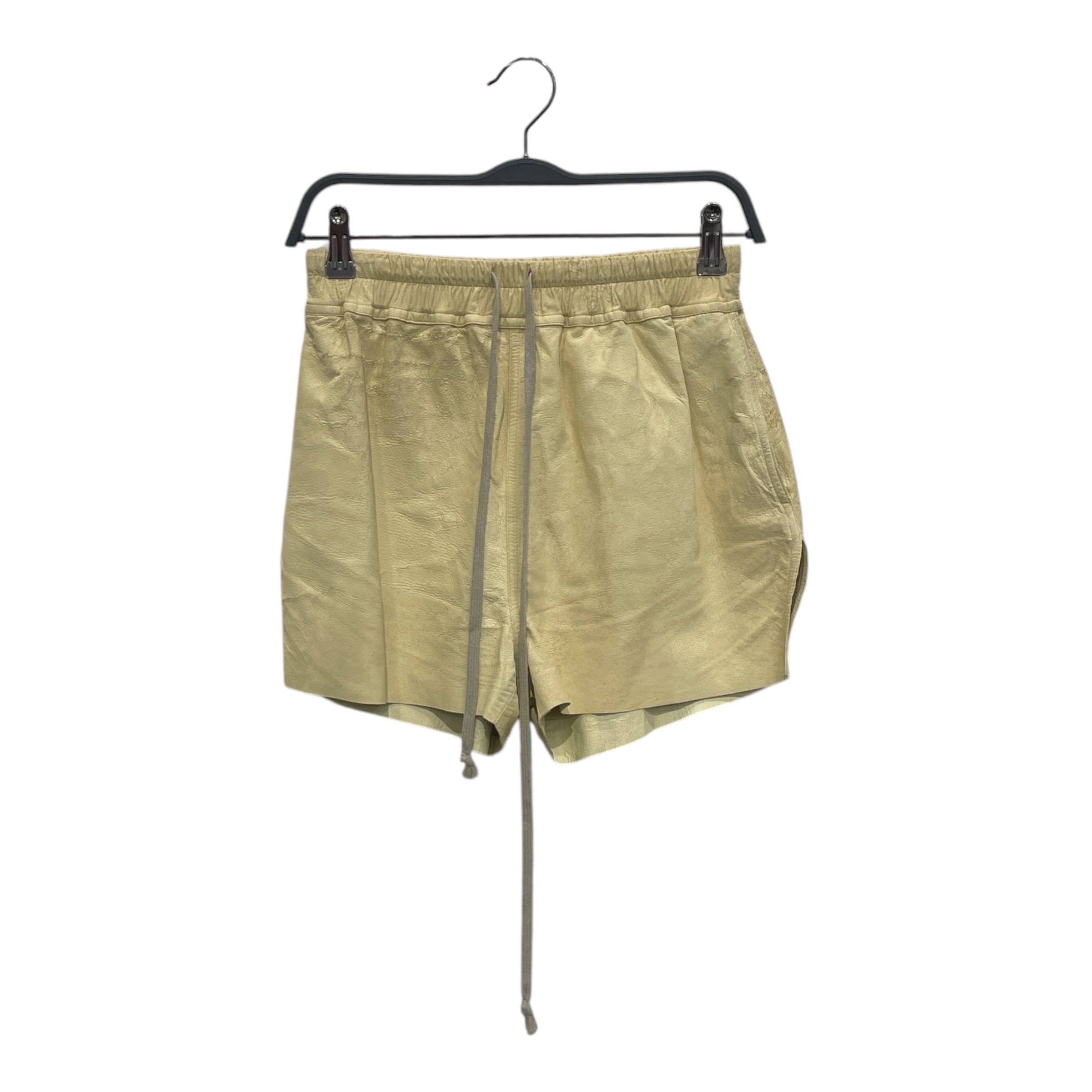 Rick Owens/Shorts/2/Leather/CRM/FOGACHINE S/S 22 view 1
